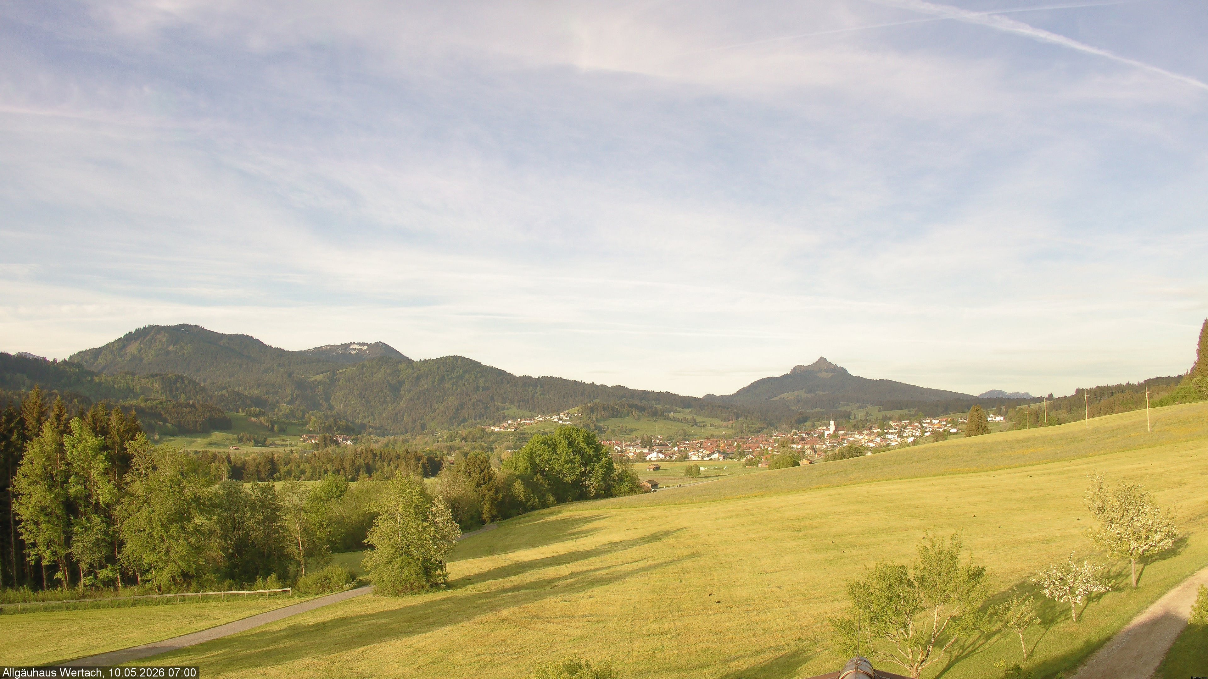 Archiv Foto Webcam Wertach - Allgäuhaus