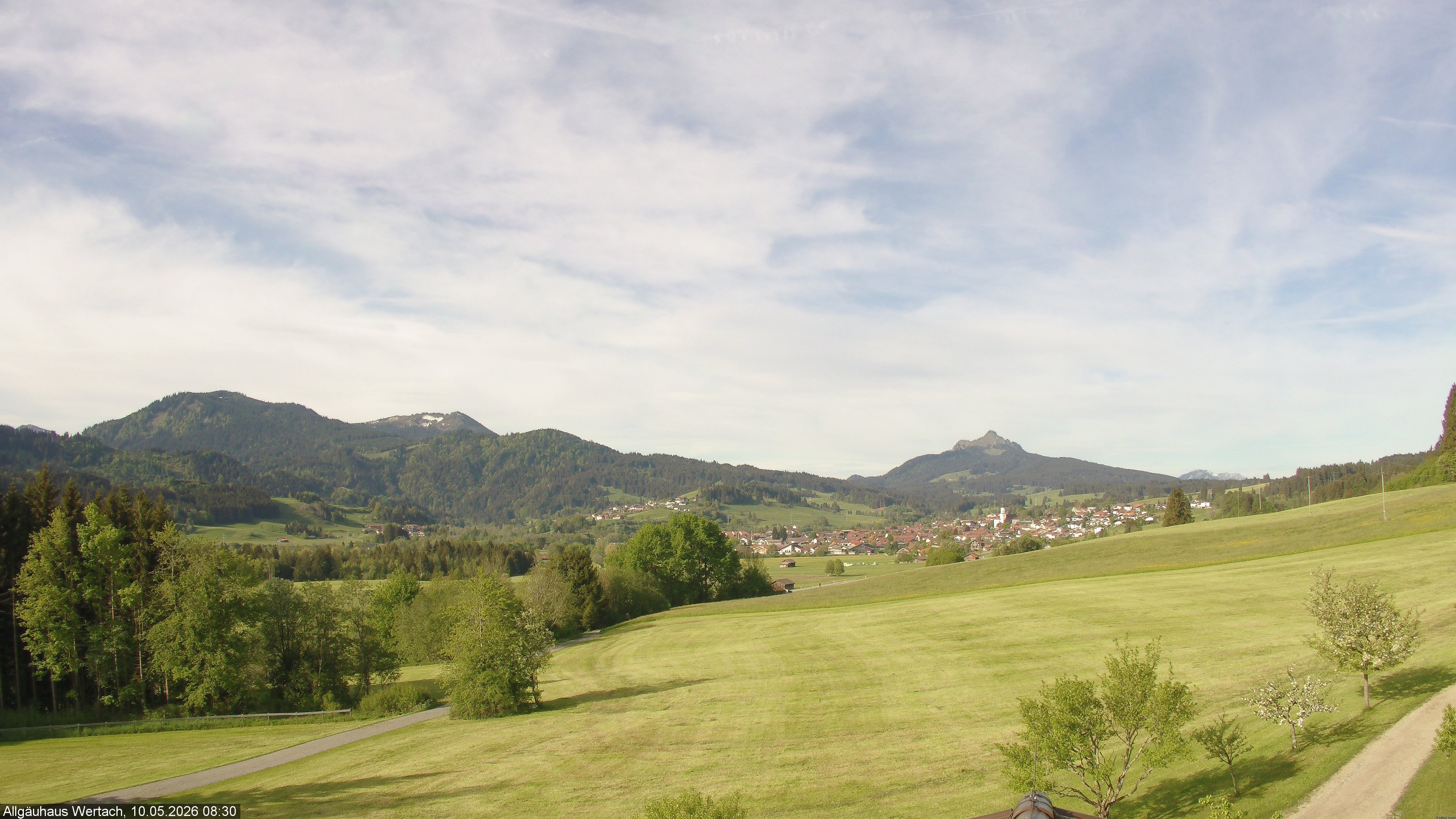 Archiv Foto Webcam Wertach - Allgäuhaus