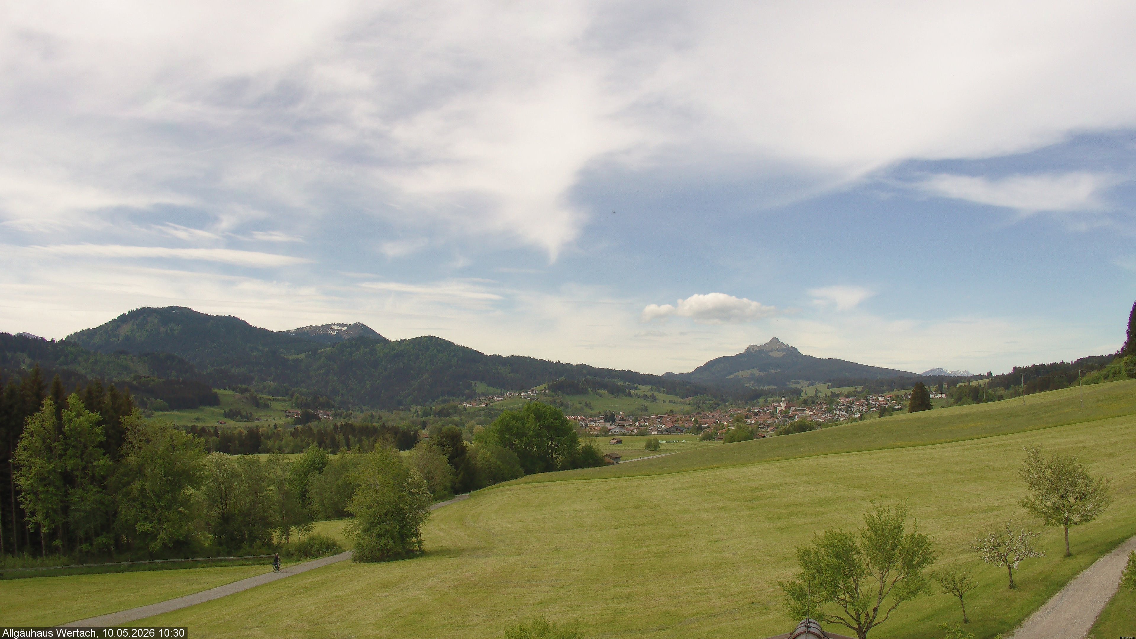 Archiv Foto Webcam Wertach - Allgäuhaus