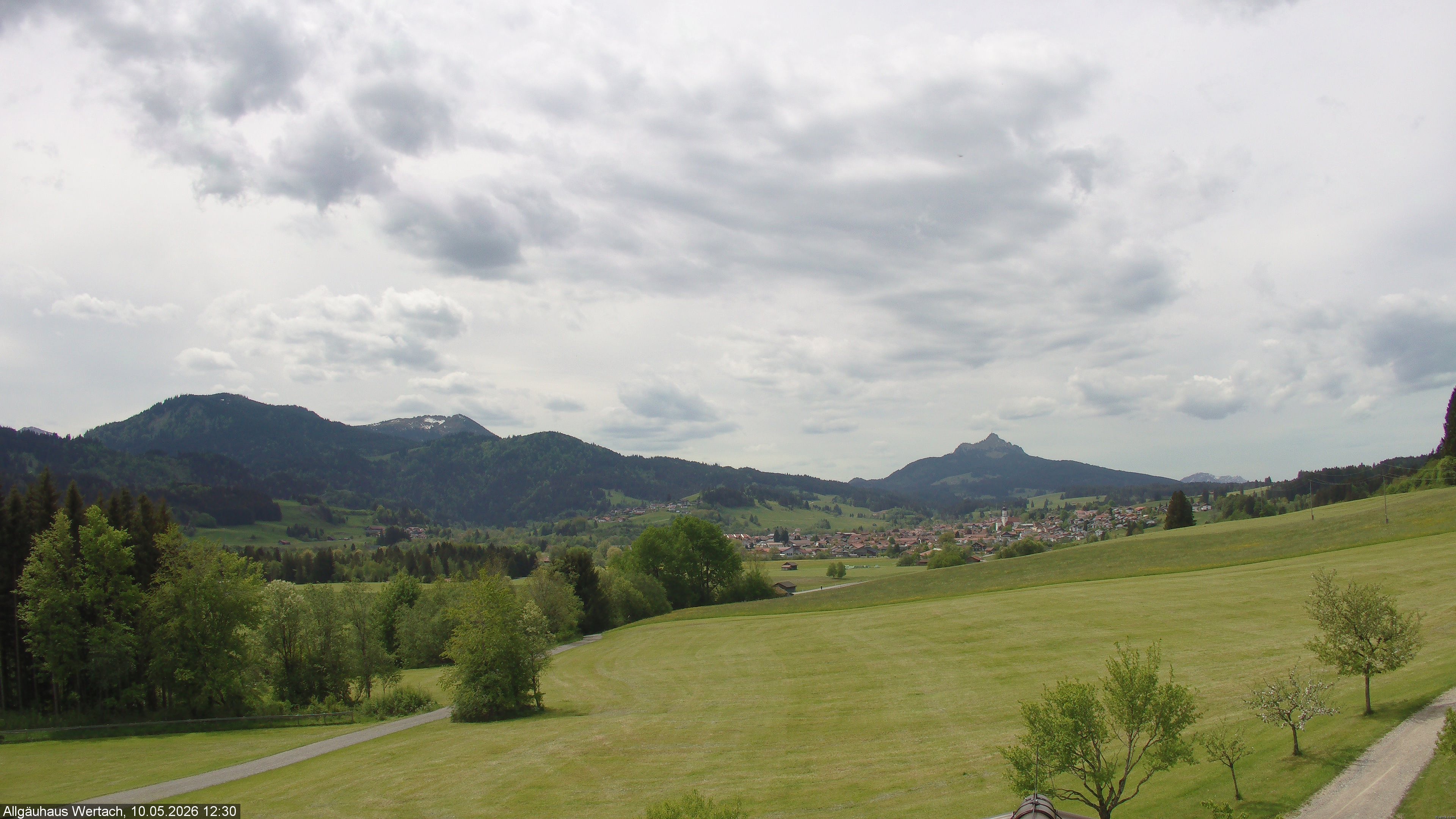 Archiv Foto Webcam Wertach - Allgäuhaus