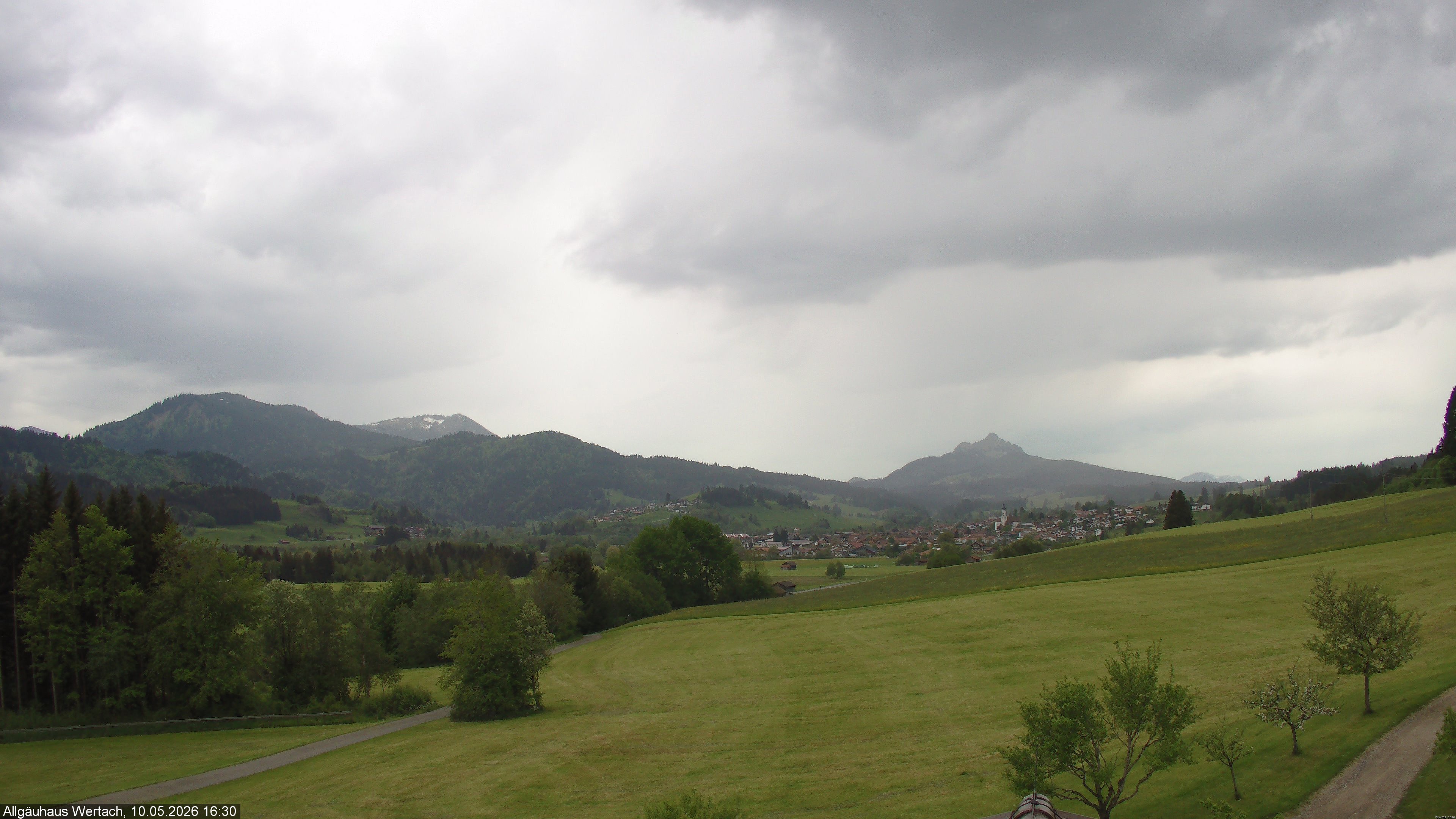 Archiv Foto Webcam Wertach - Allgäuhaus