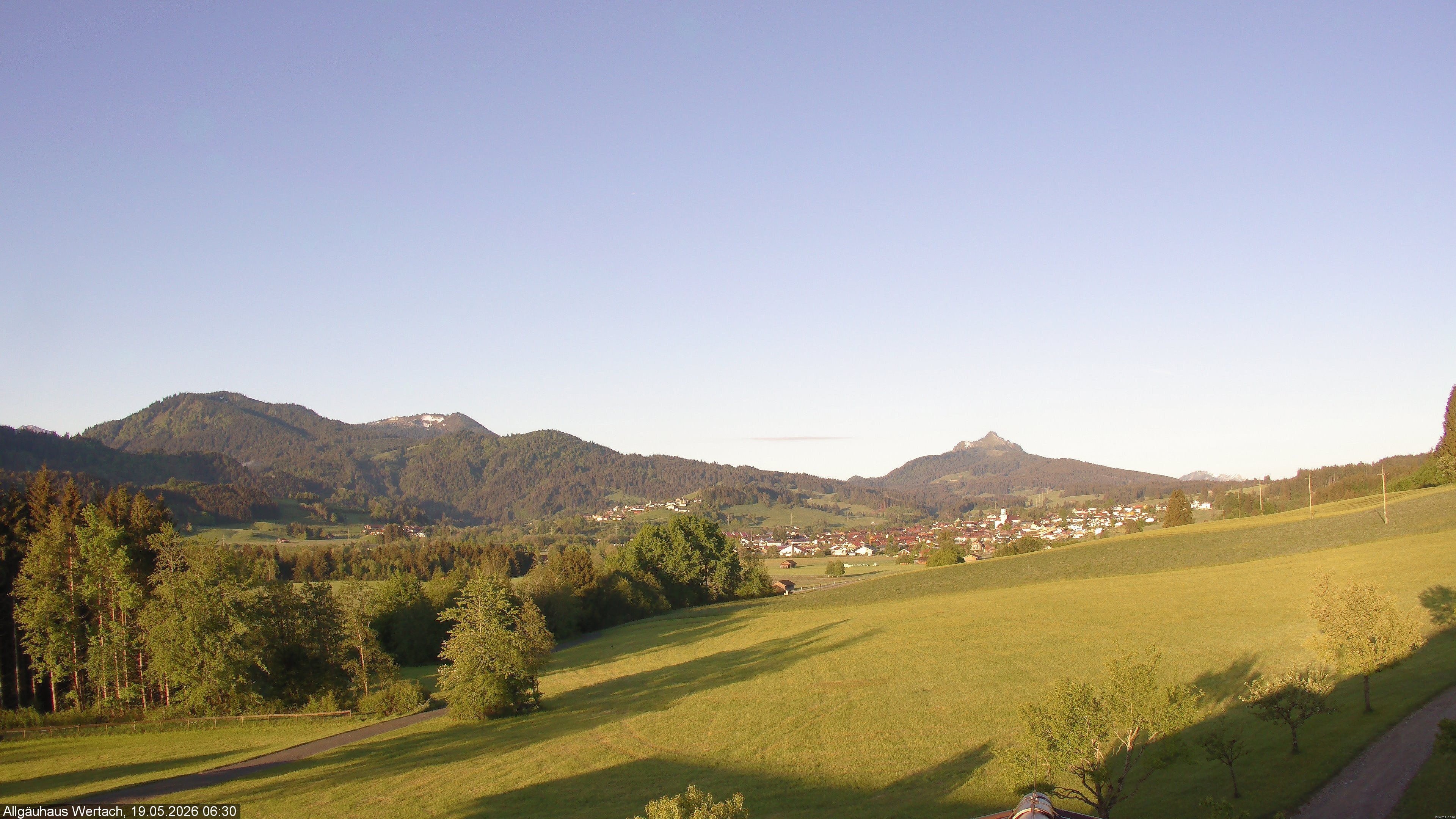 Archiv Foto Webcam Wertach - Allgäuhaus