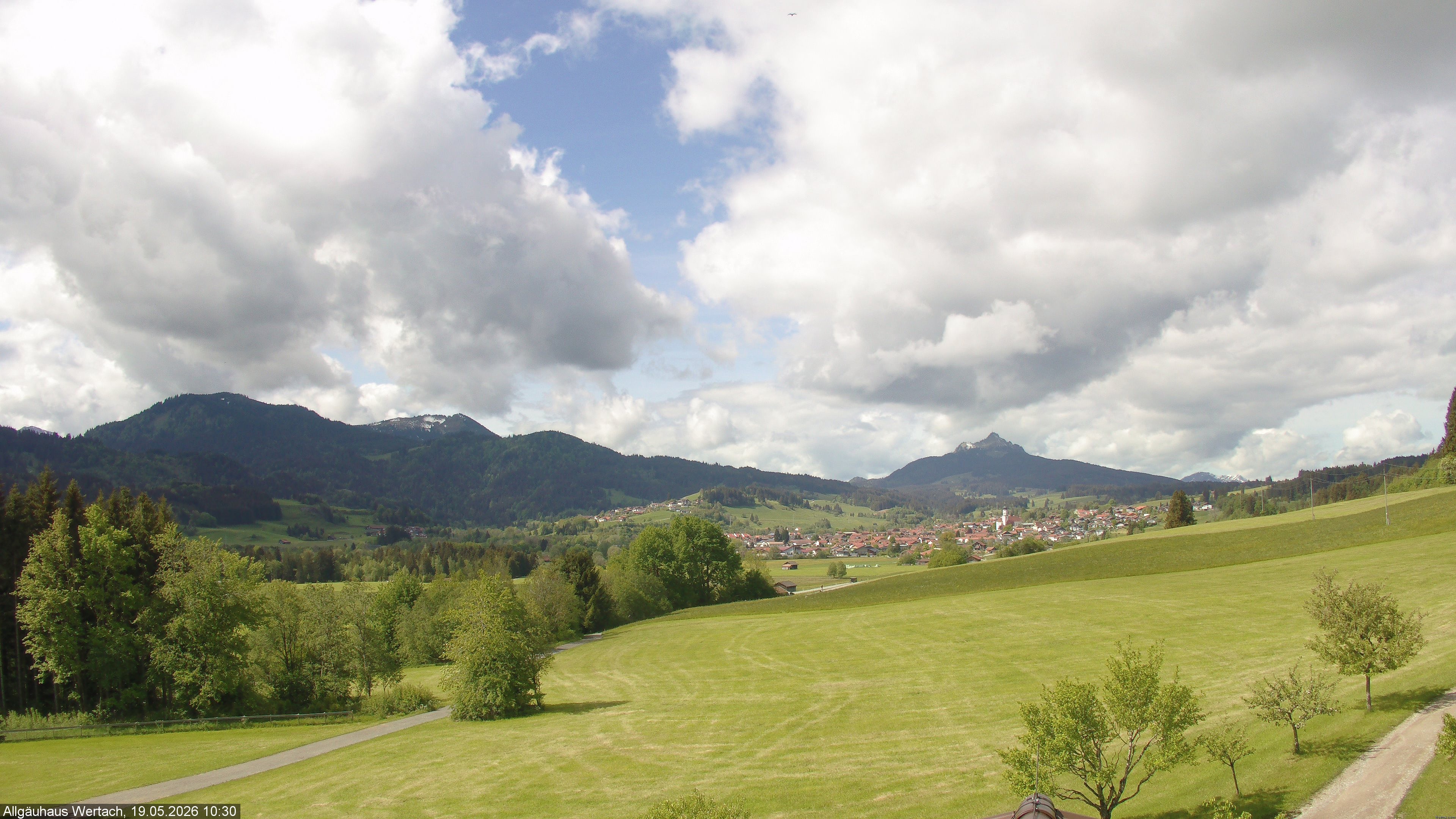Archiv Foto Webcam Wertach - Allgäuhaus