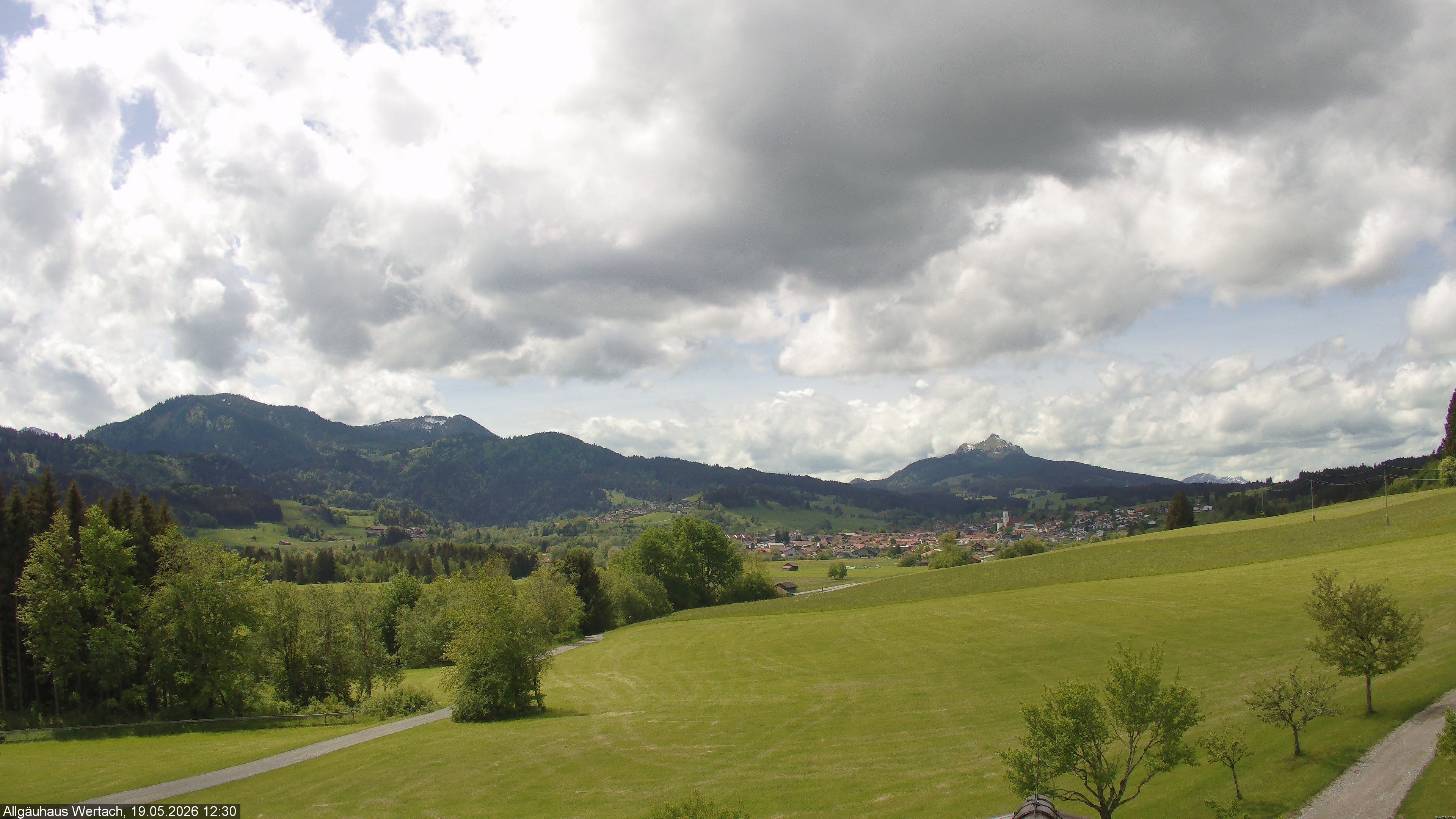 Archiv Foto Webcam Wertach - Allgäuhaus