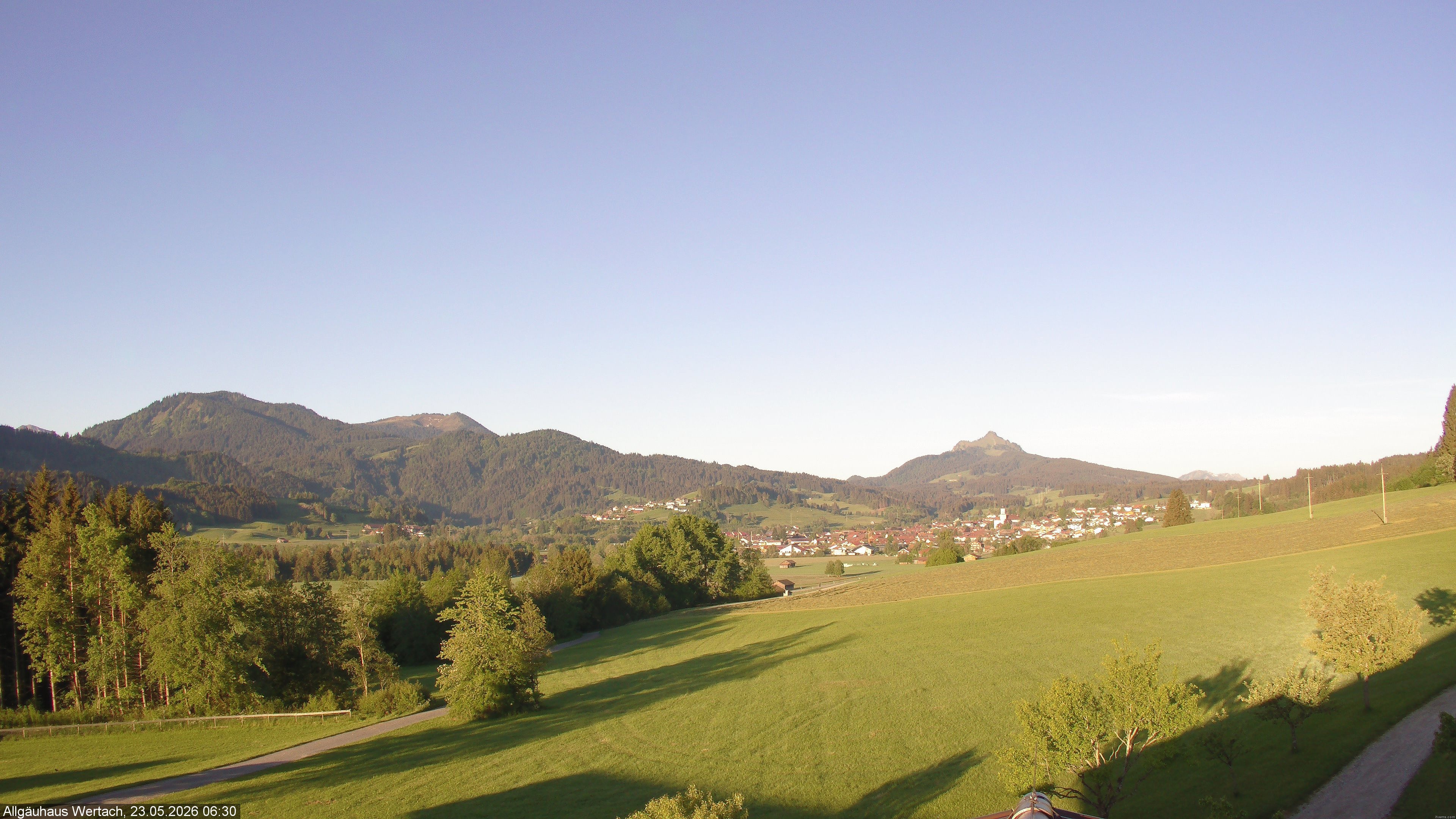 Archiv Foto Webcam Wertach - Allgäuhaus