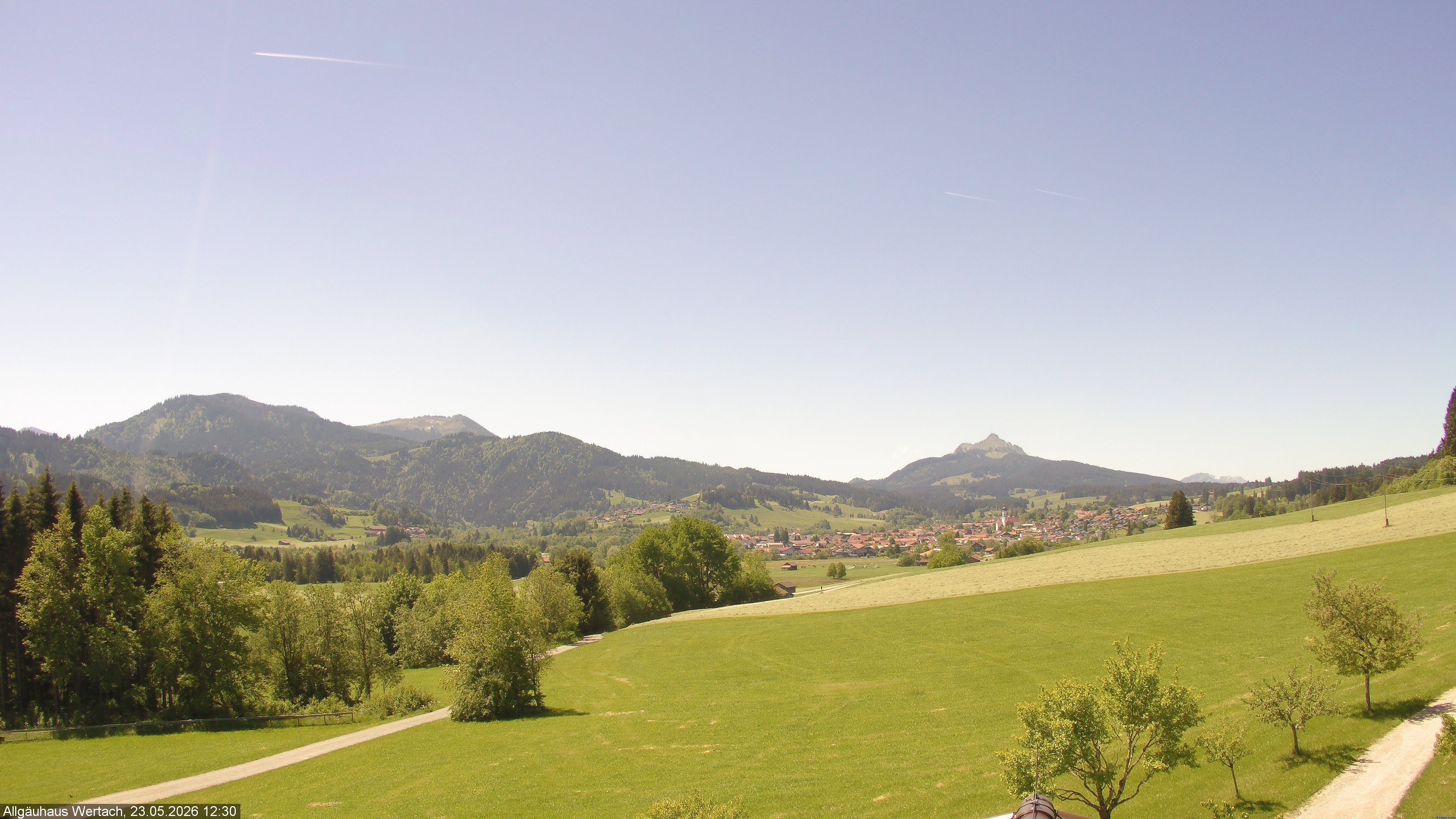 Archiv Foto Webcam Wertach - Allgäuhaus