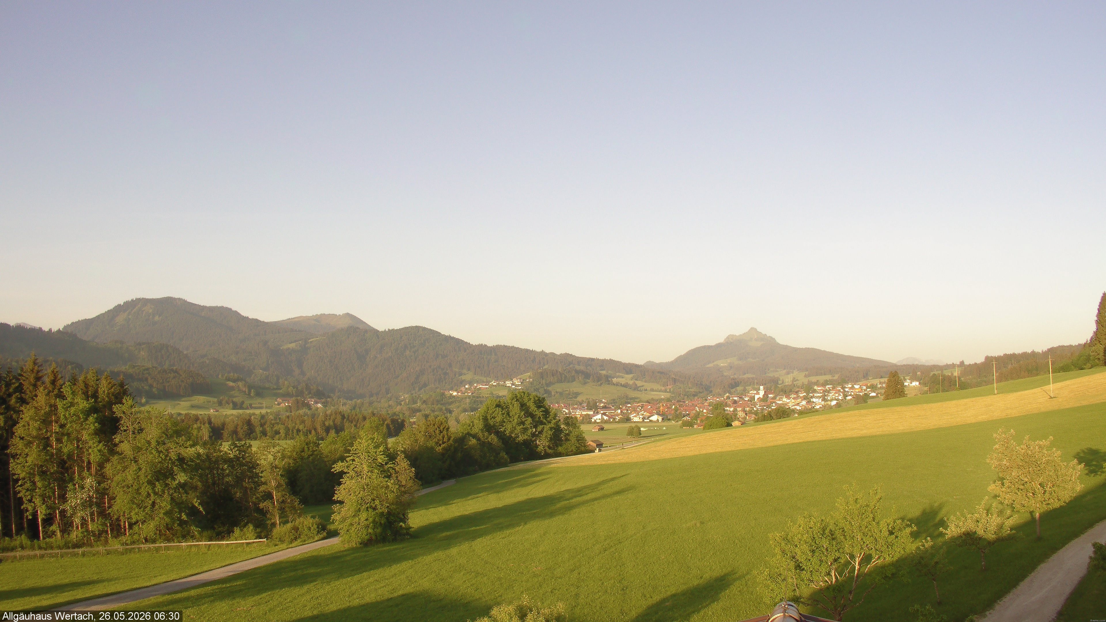 Archiv Foto Webcam Wertach - Allgäuhaus