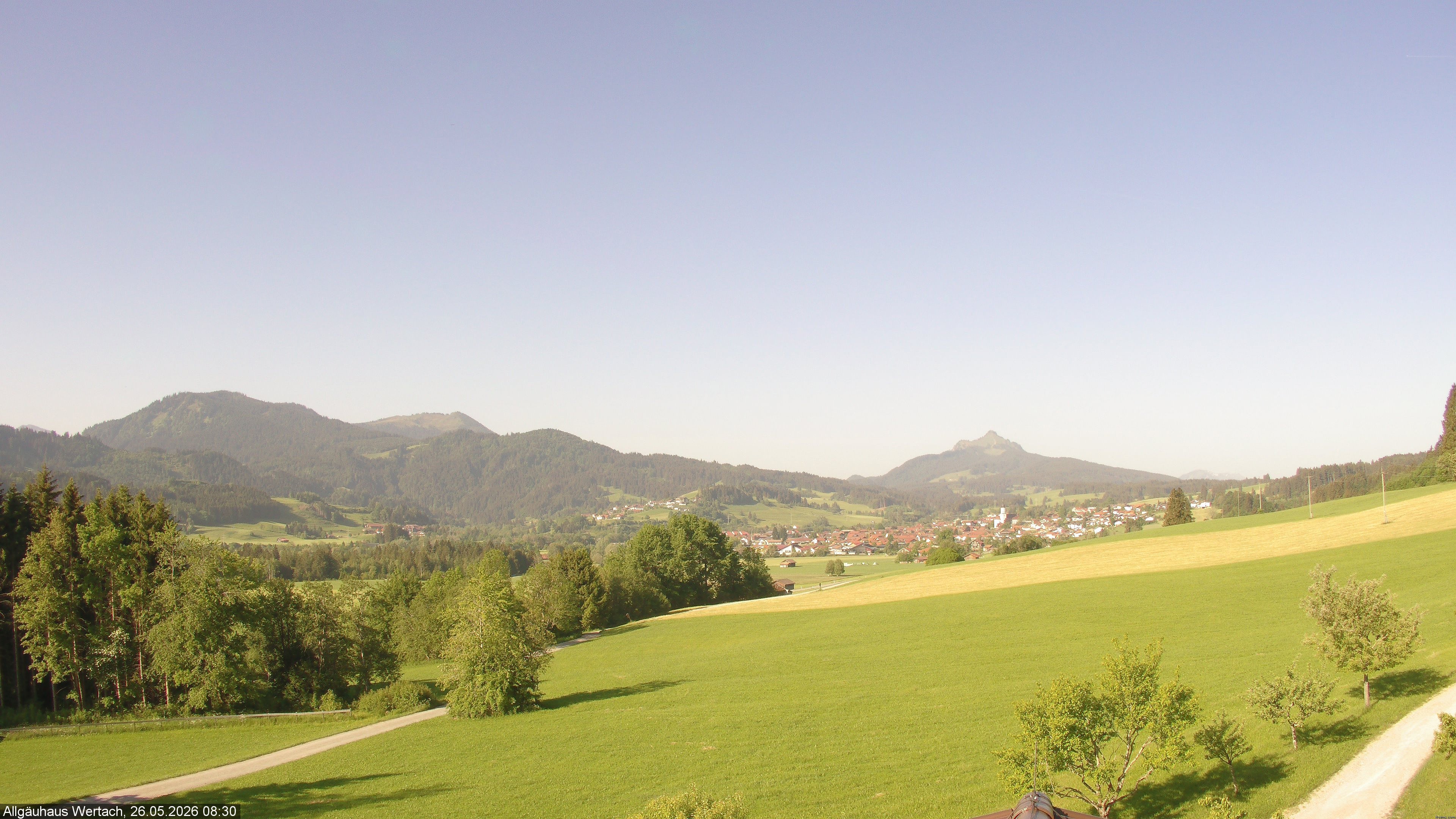 Archiv Foto Webcam Wertach - Allgäuhaus