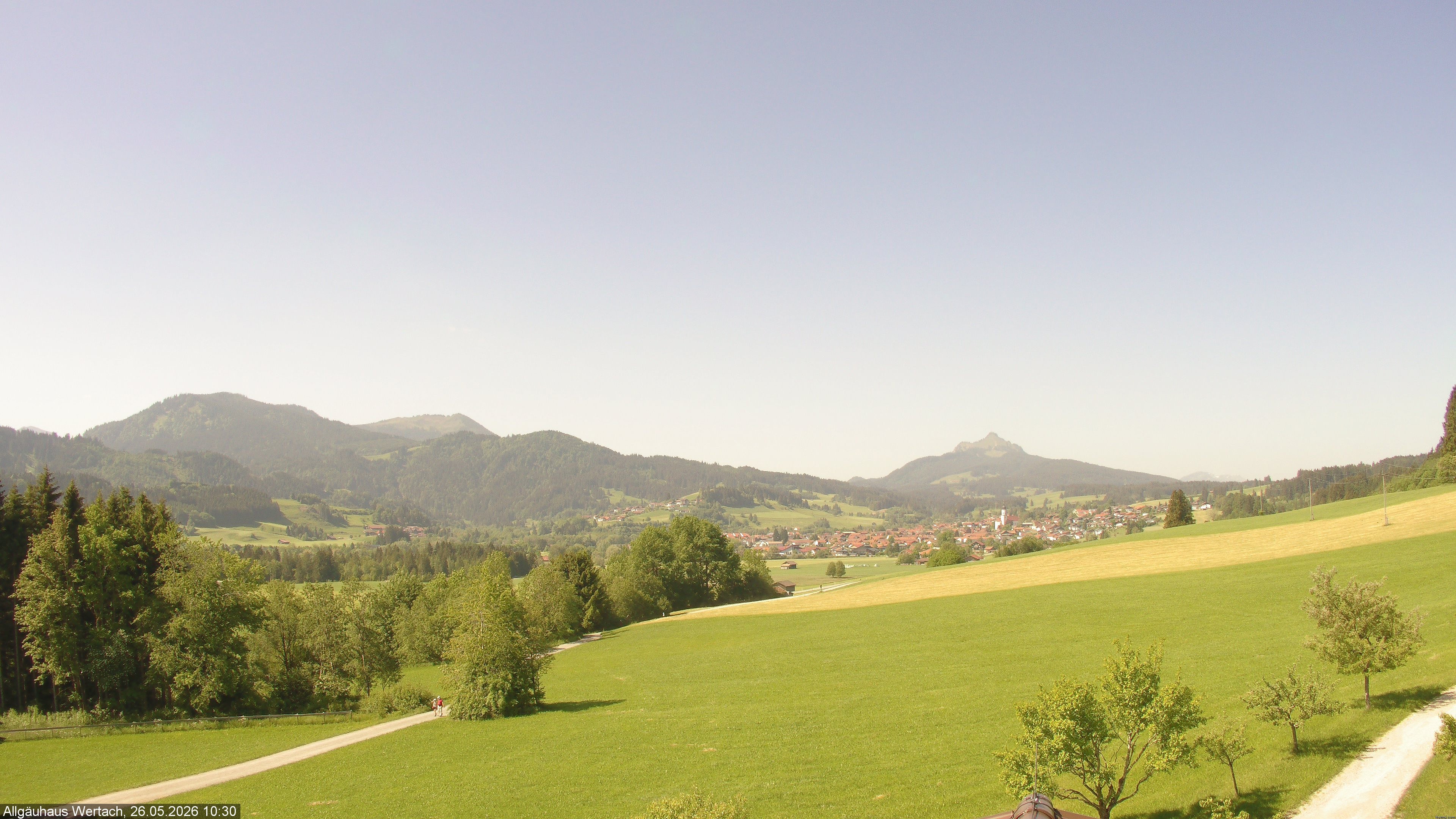 Archiv Foto Webcam Wertach - Allgäuhaus