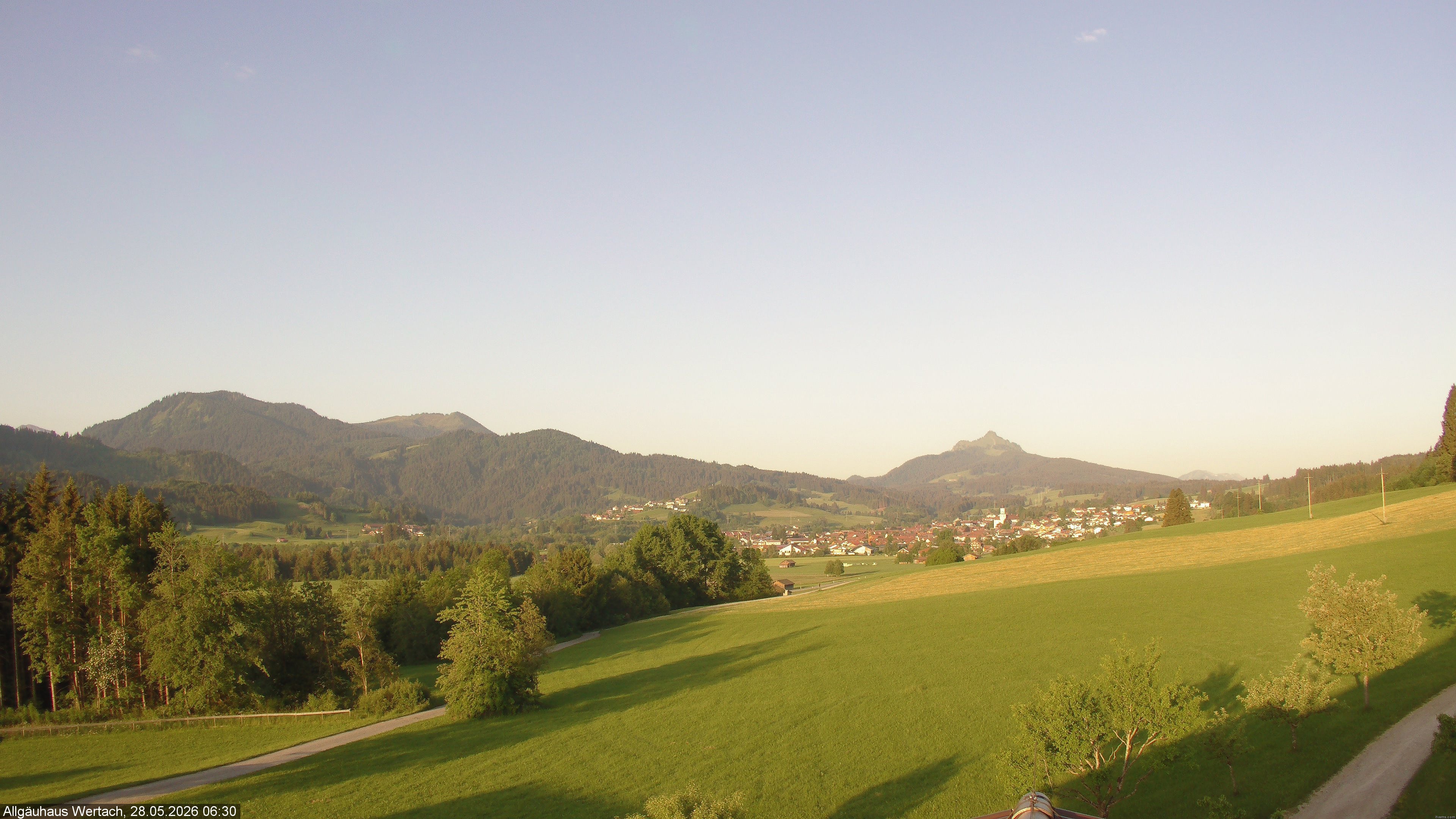 Archiv Foto Webcam Wertach - Allgäuhaus