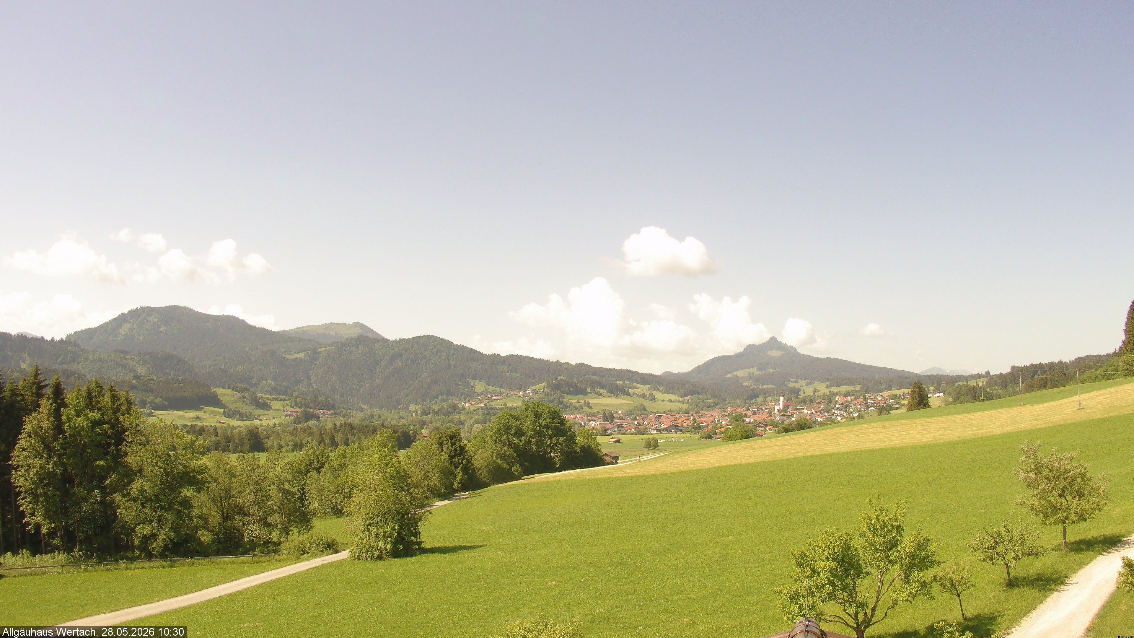 Archiv Foto Webcam Wertach - Allgäuhaus