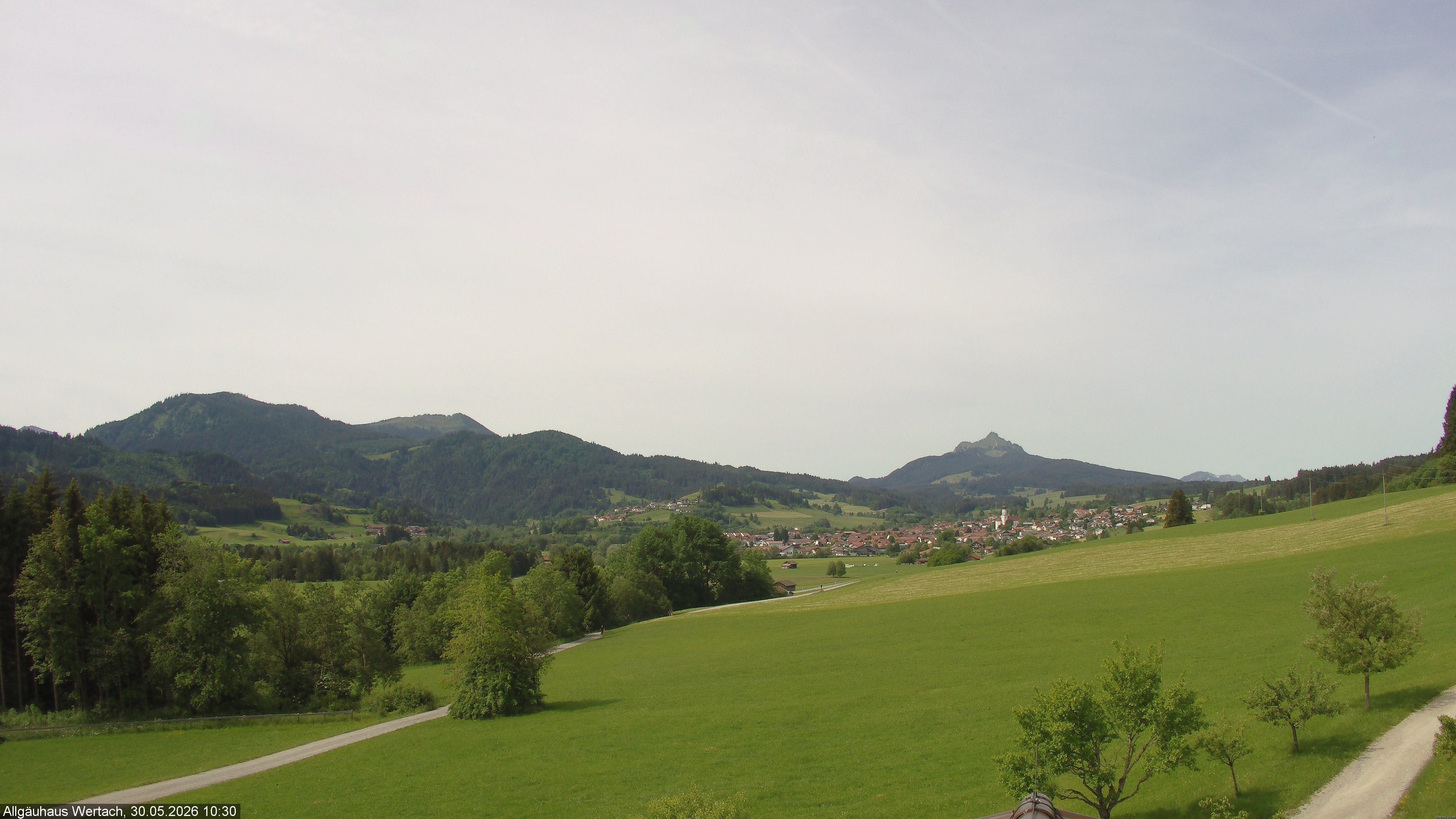 Archiv Foto Webcam Wertach - Allgäuhaus