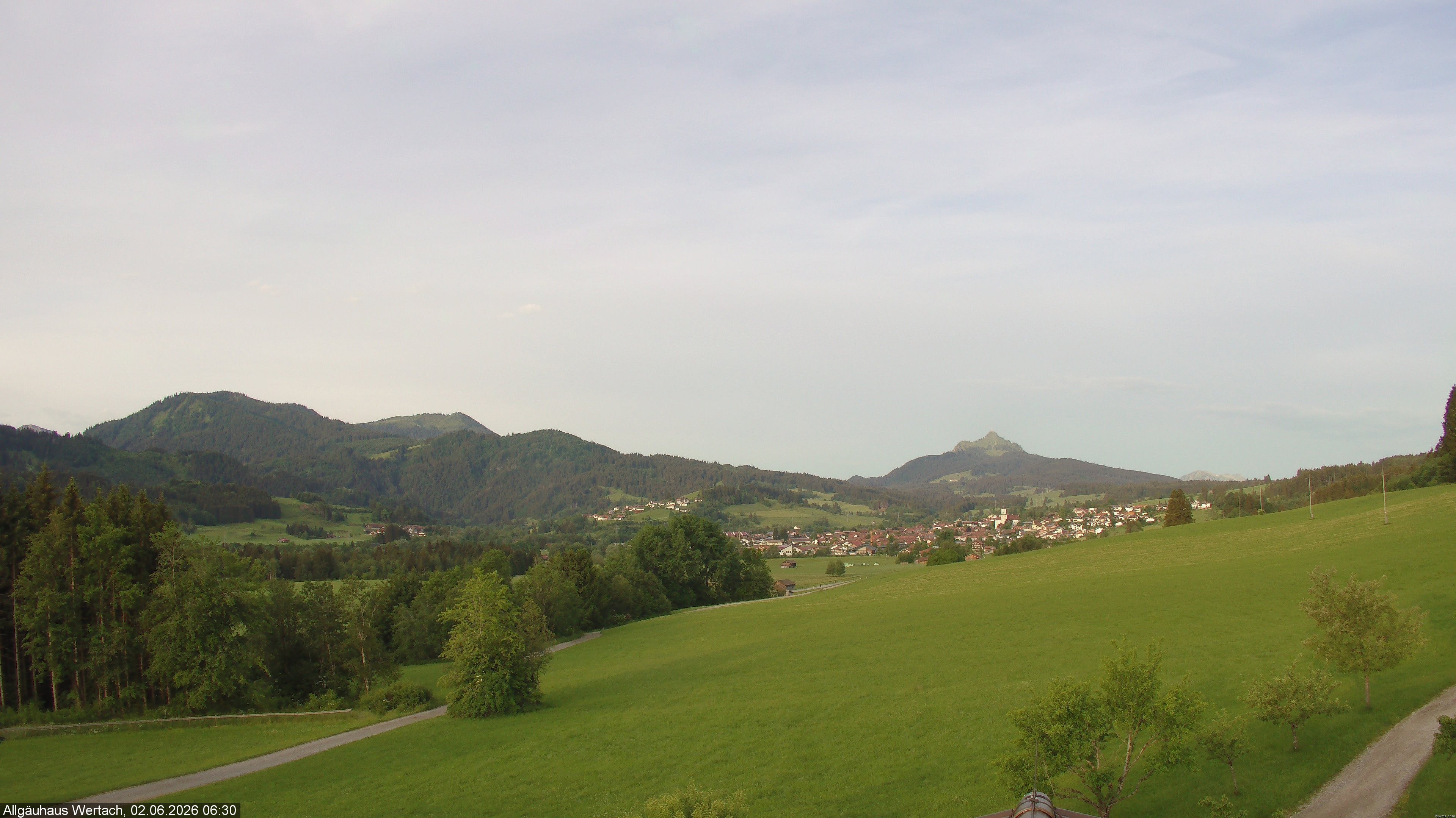 Archiv Foto Webcam Wertach - Allgäuhaus