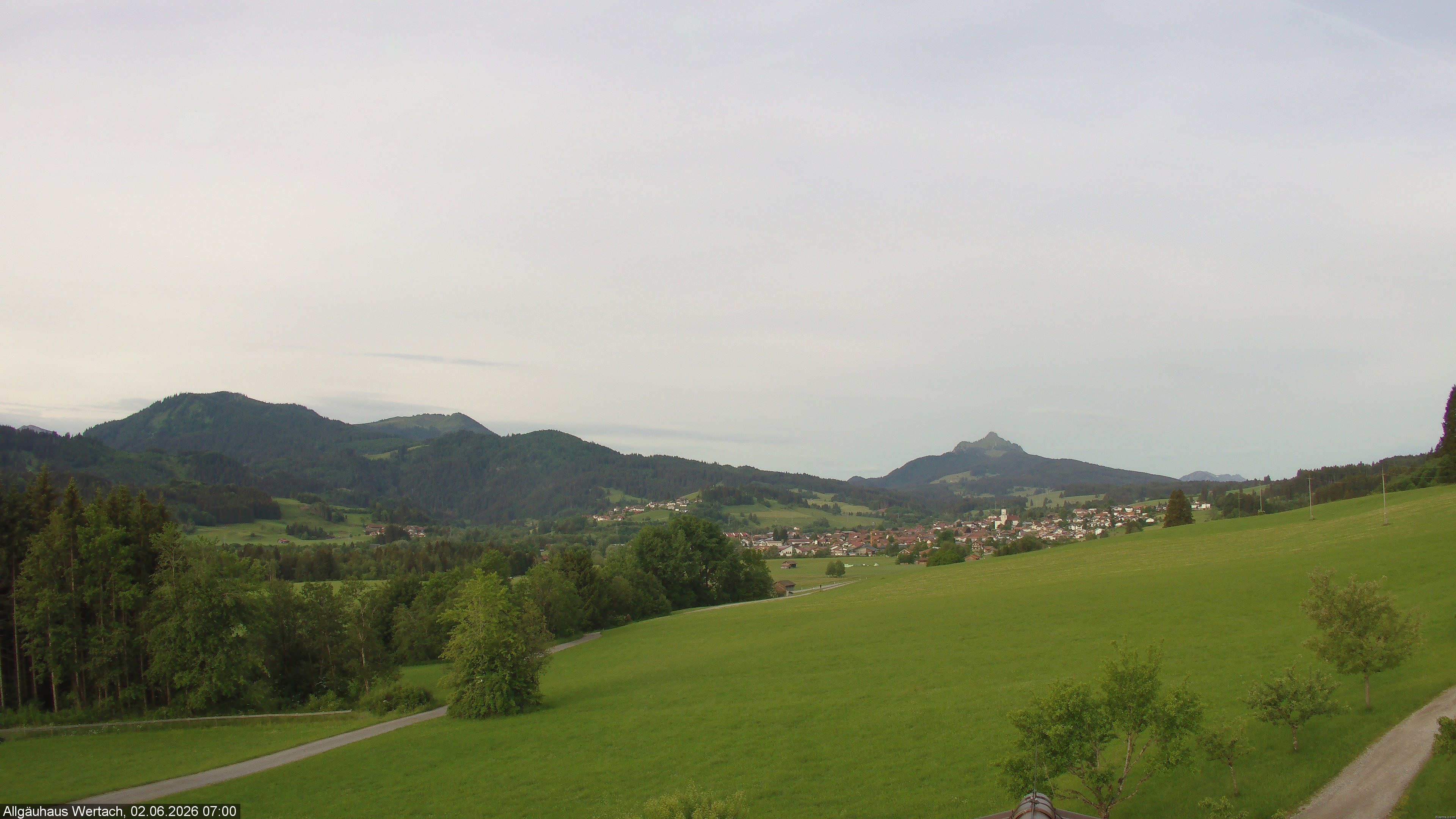 Archiv Foto Webcam Wertach - Allgäuhaus