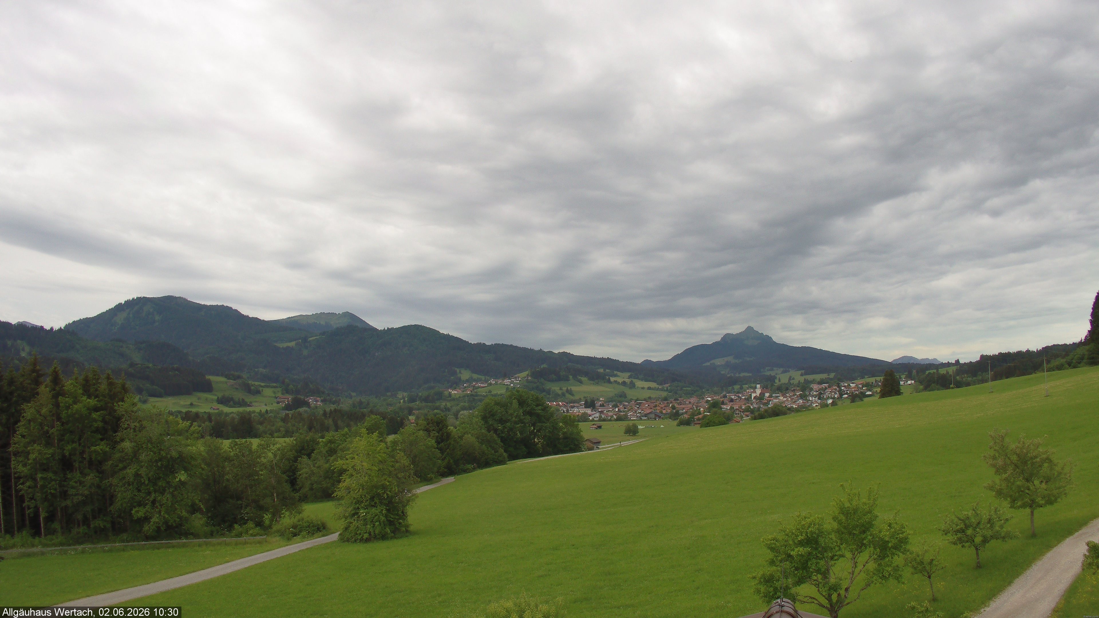 Archiv Foto Webcam Wertach - Allgäuhaus