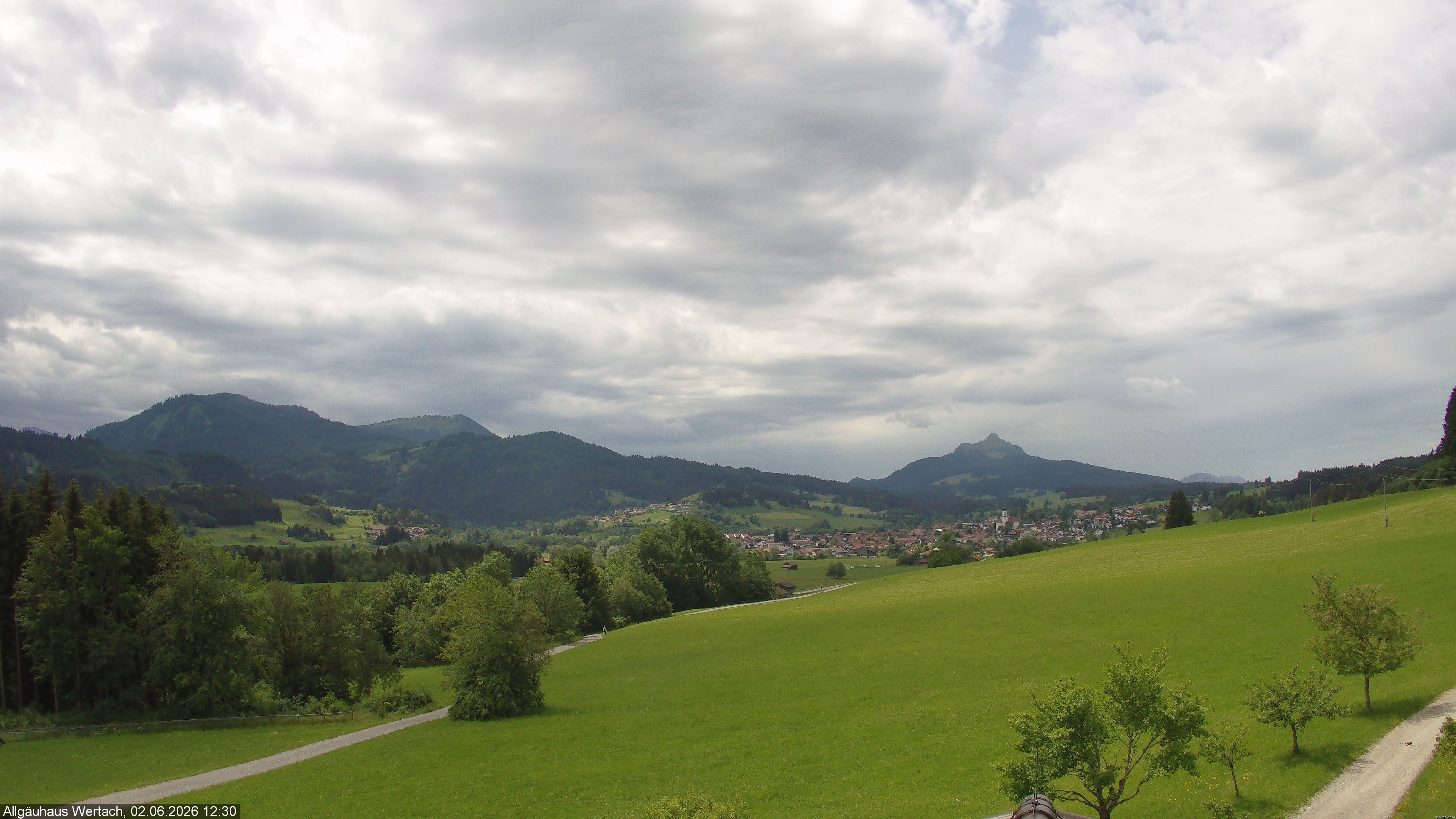 Archiv Foto Webcam Wertach - Allgäuhaus