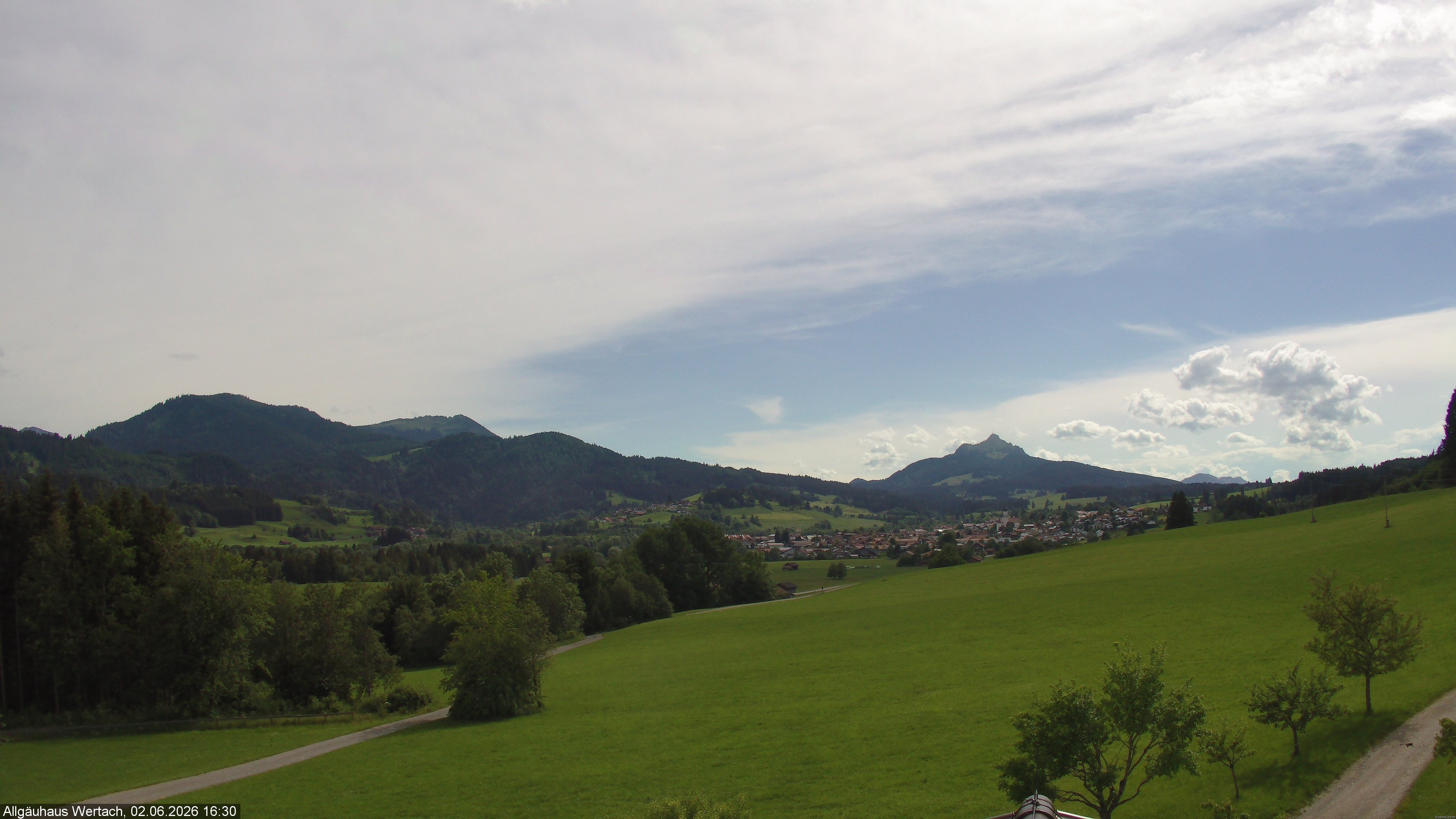 Archiv Foto Webcam Wertach - Allgäuhaus