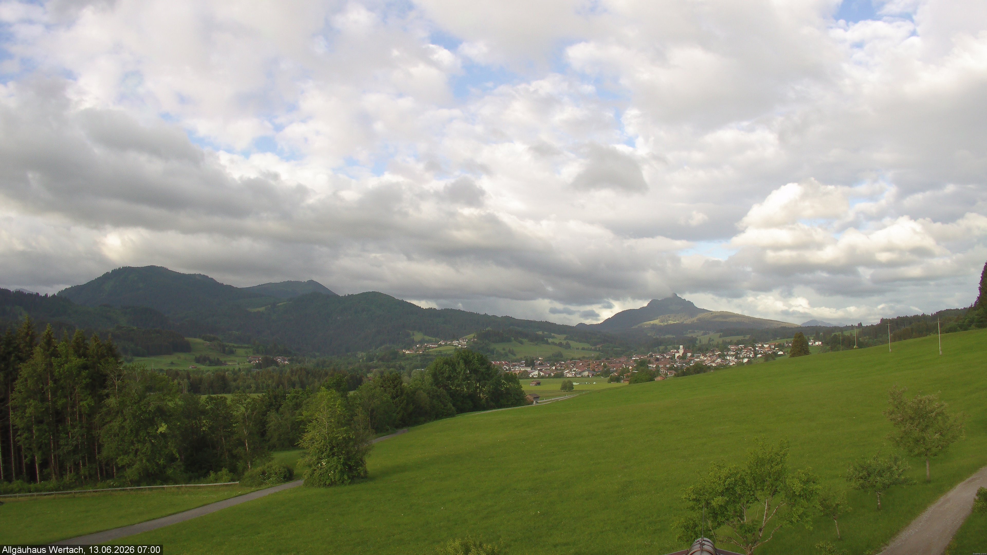 Archiv Foto Webcam Wertach - Allgäuhaus