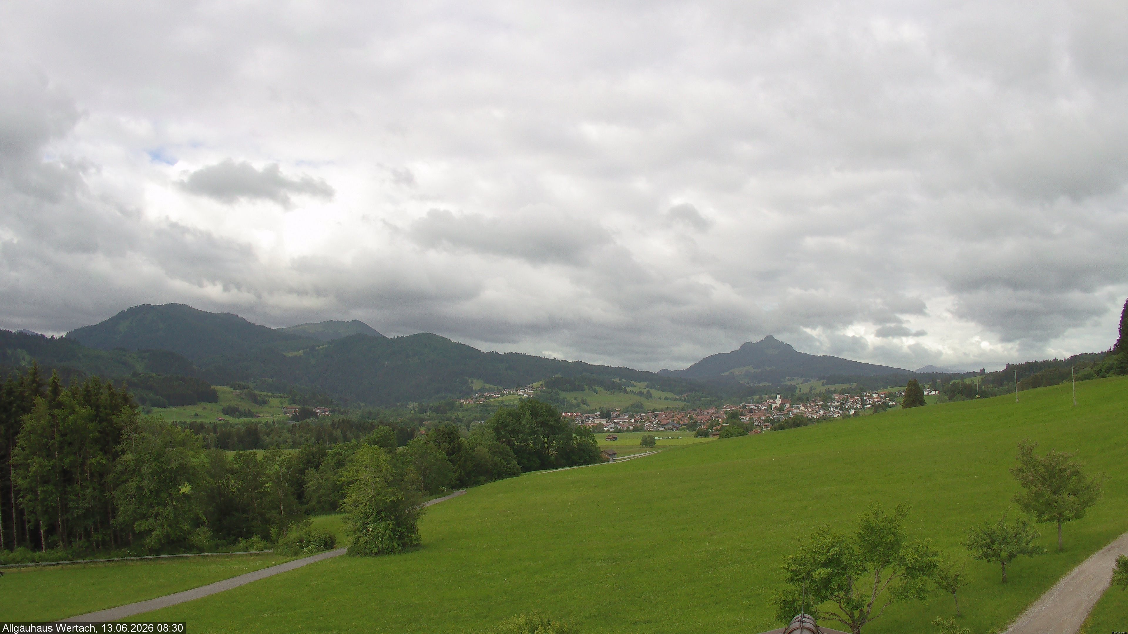 Archiv Foto Webcam Wertach - Allgäuhaus