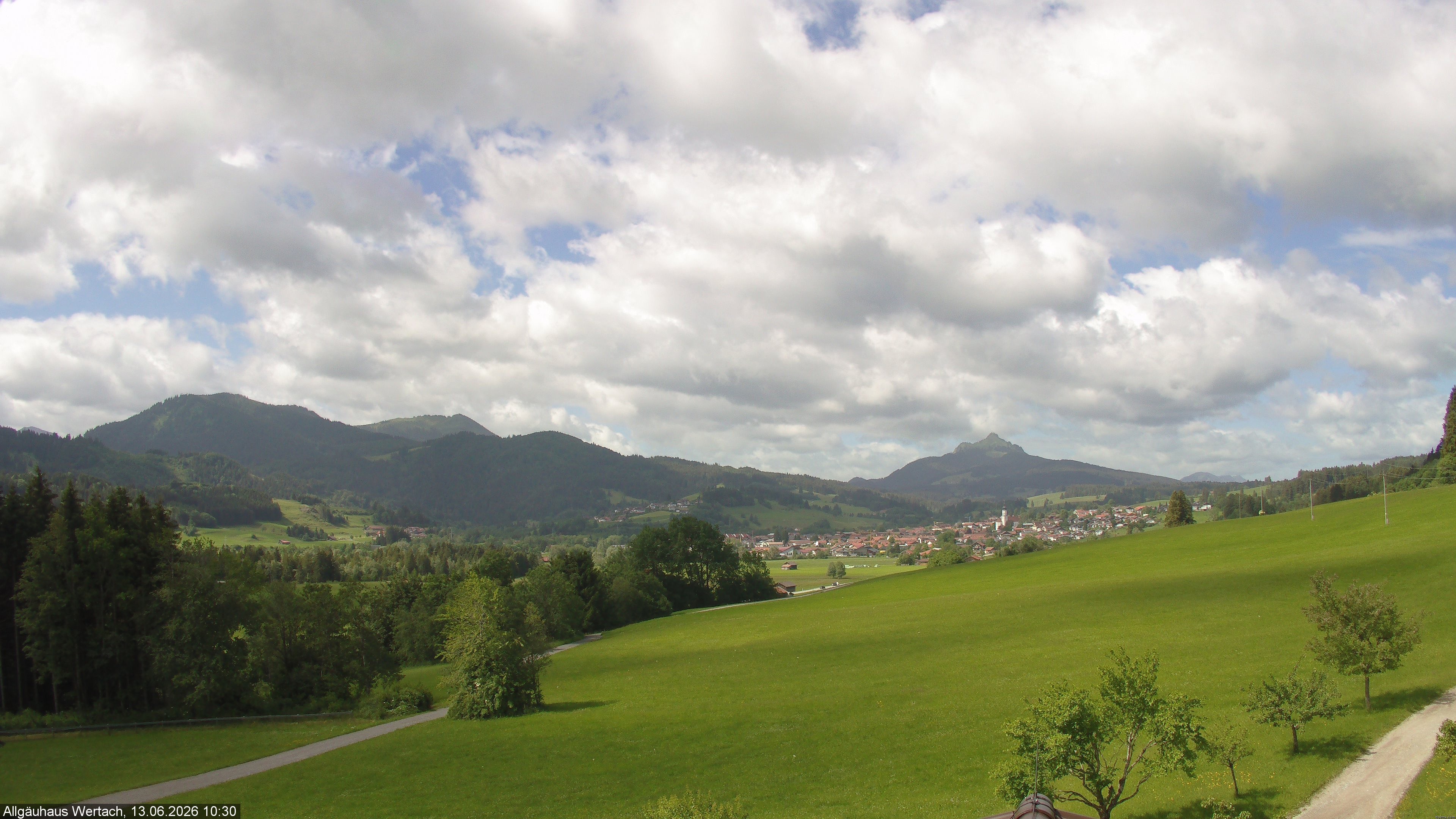 Archiv Foto Webcam Wertach - Allgäuhaus