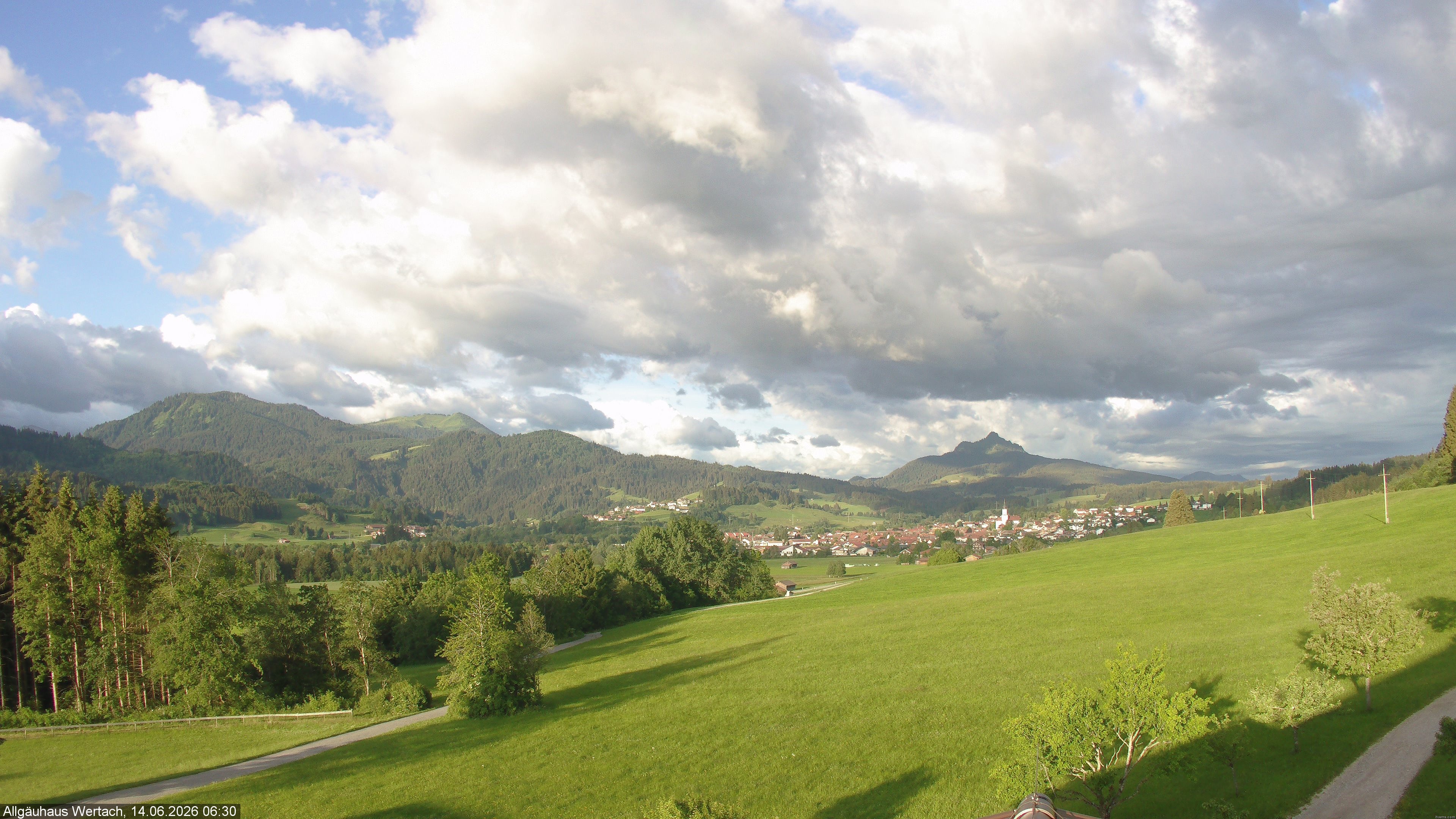 Archiv Foto Webcam Wertach - Allgäuhaus