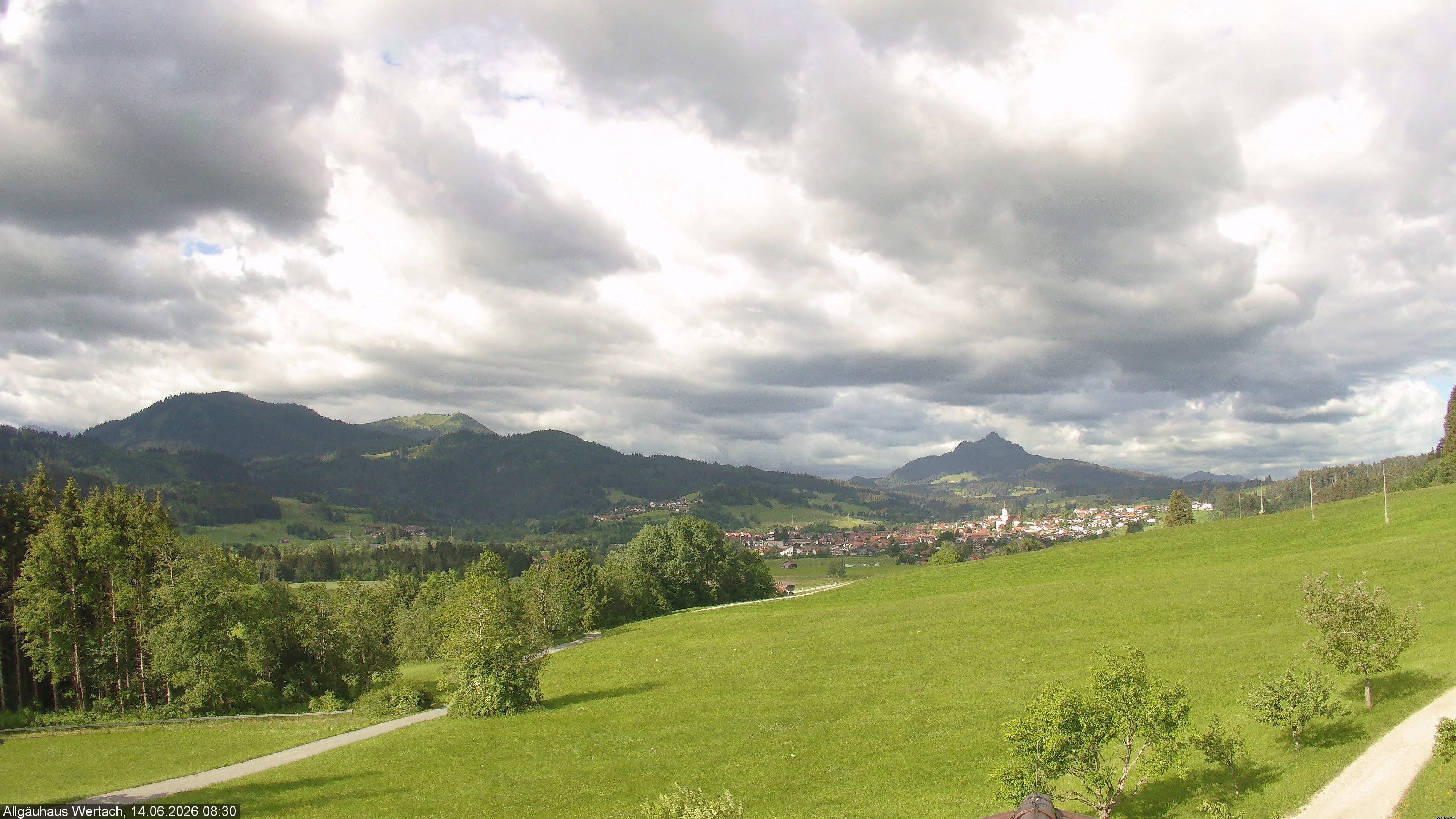 Archiv Foto Webcam Wertach - Allgäuhaus