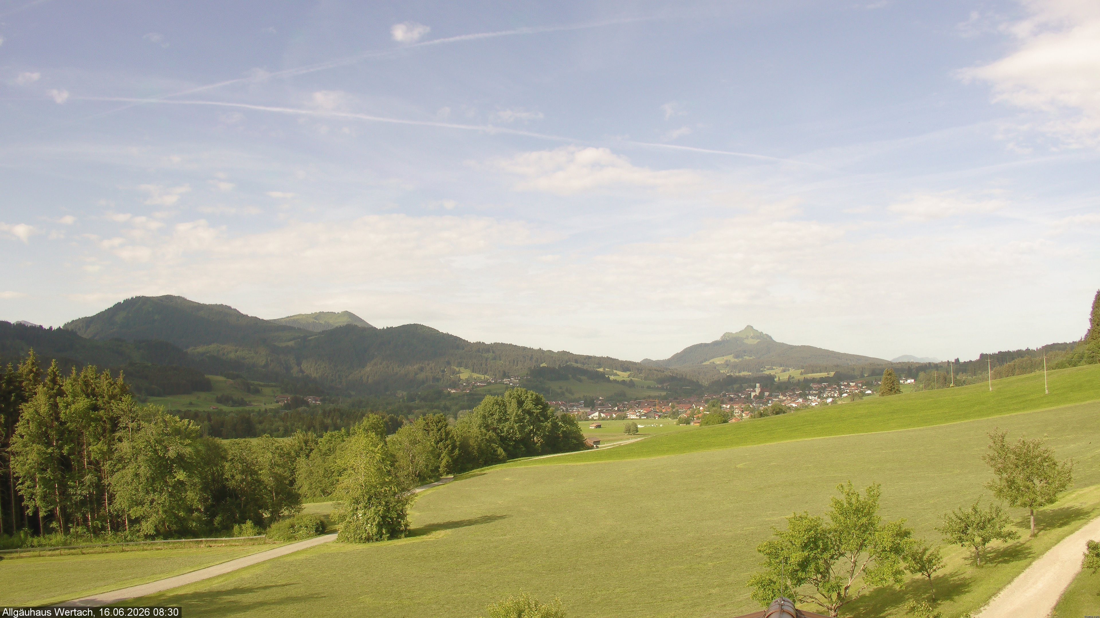 Archiv Foto Webcam Wertach - Allgäuhaus