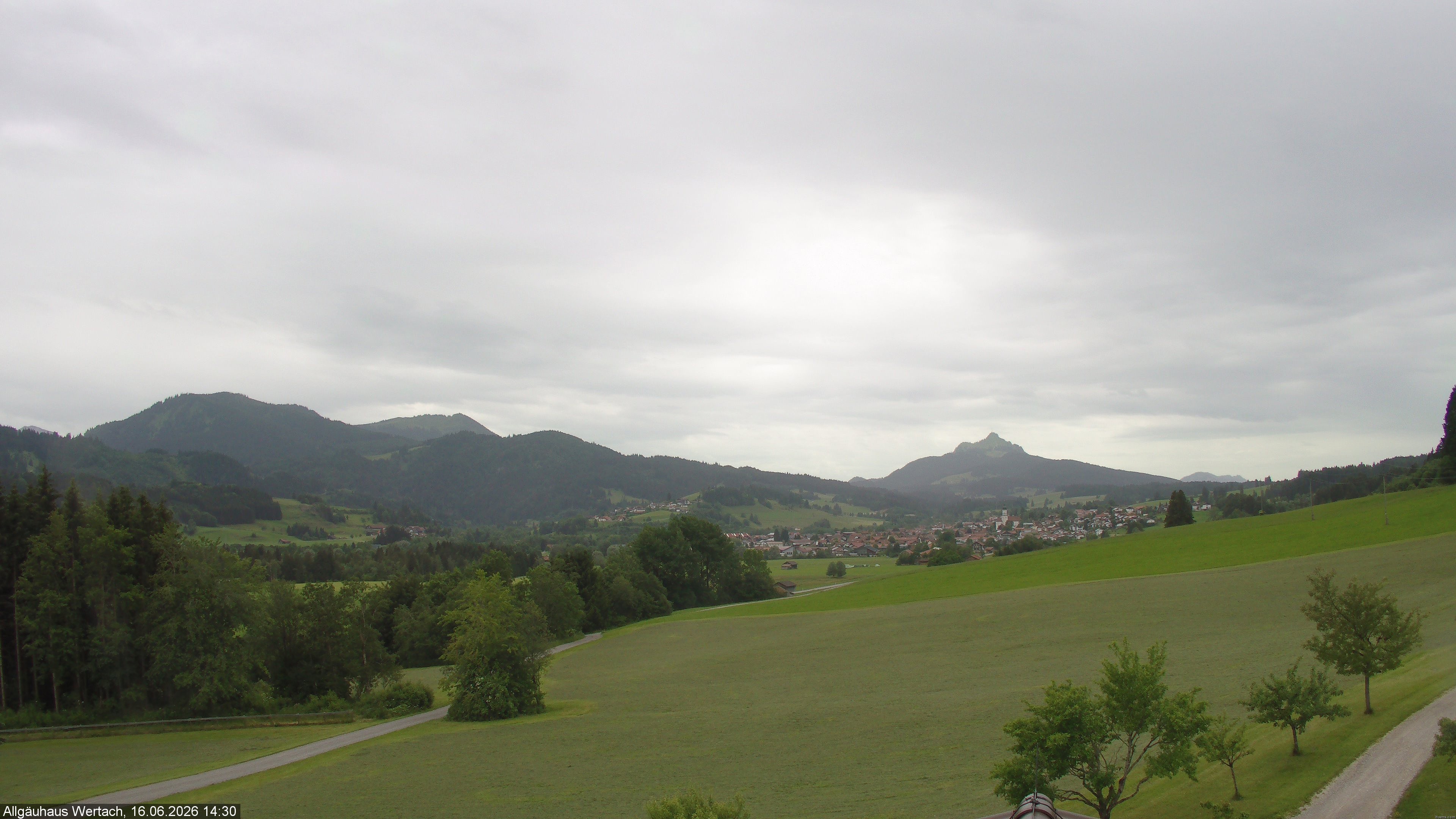 Archiv Foto Webcam Wertach - Allgäuhaus