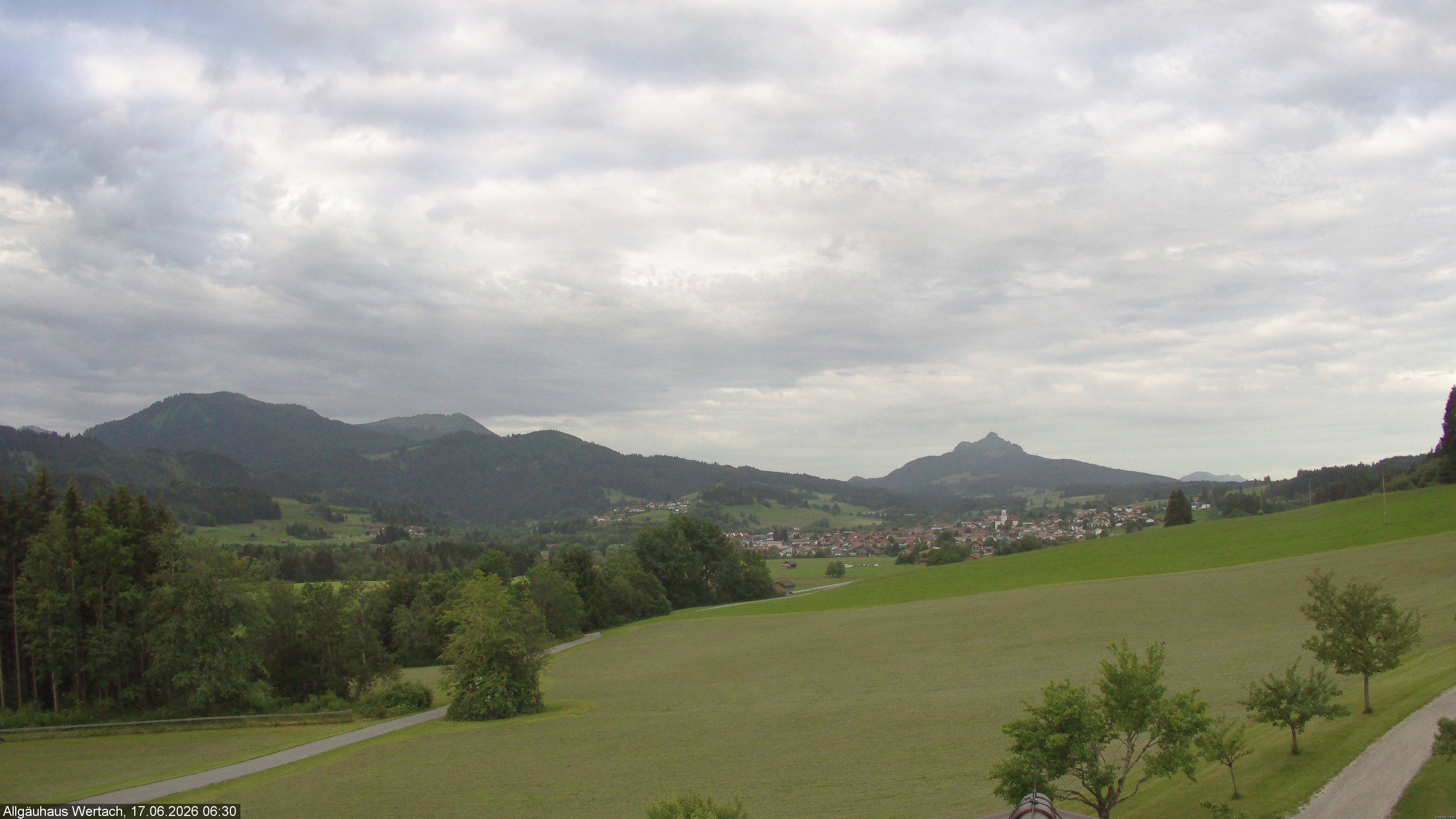 Archiv Foto Webcam Wertach - Allgäuhaus