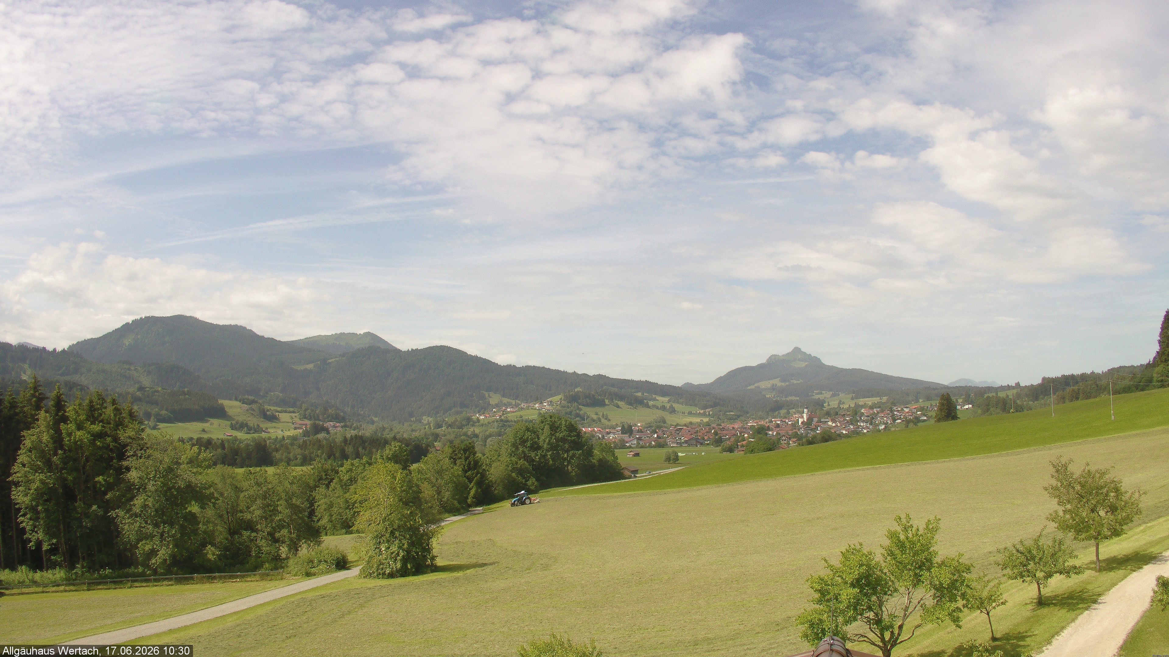 Archiv Foto Webcam Wertach - Allgäuhaus