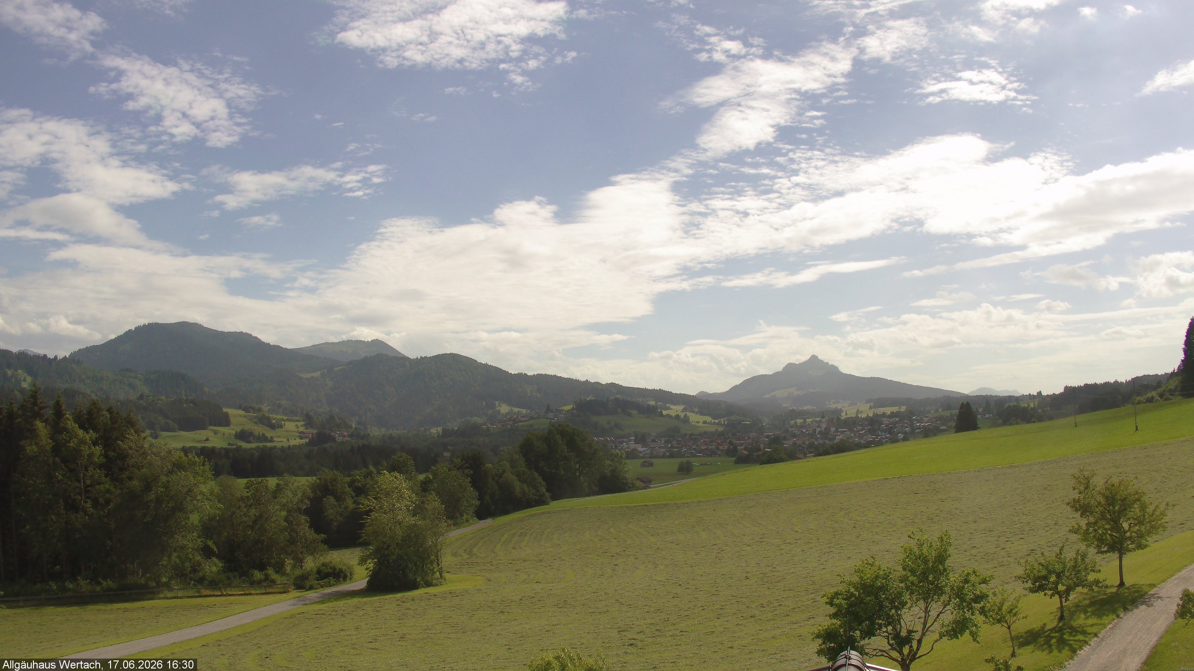 Archiv Foto Webcam Wertach - Allgäuhaus