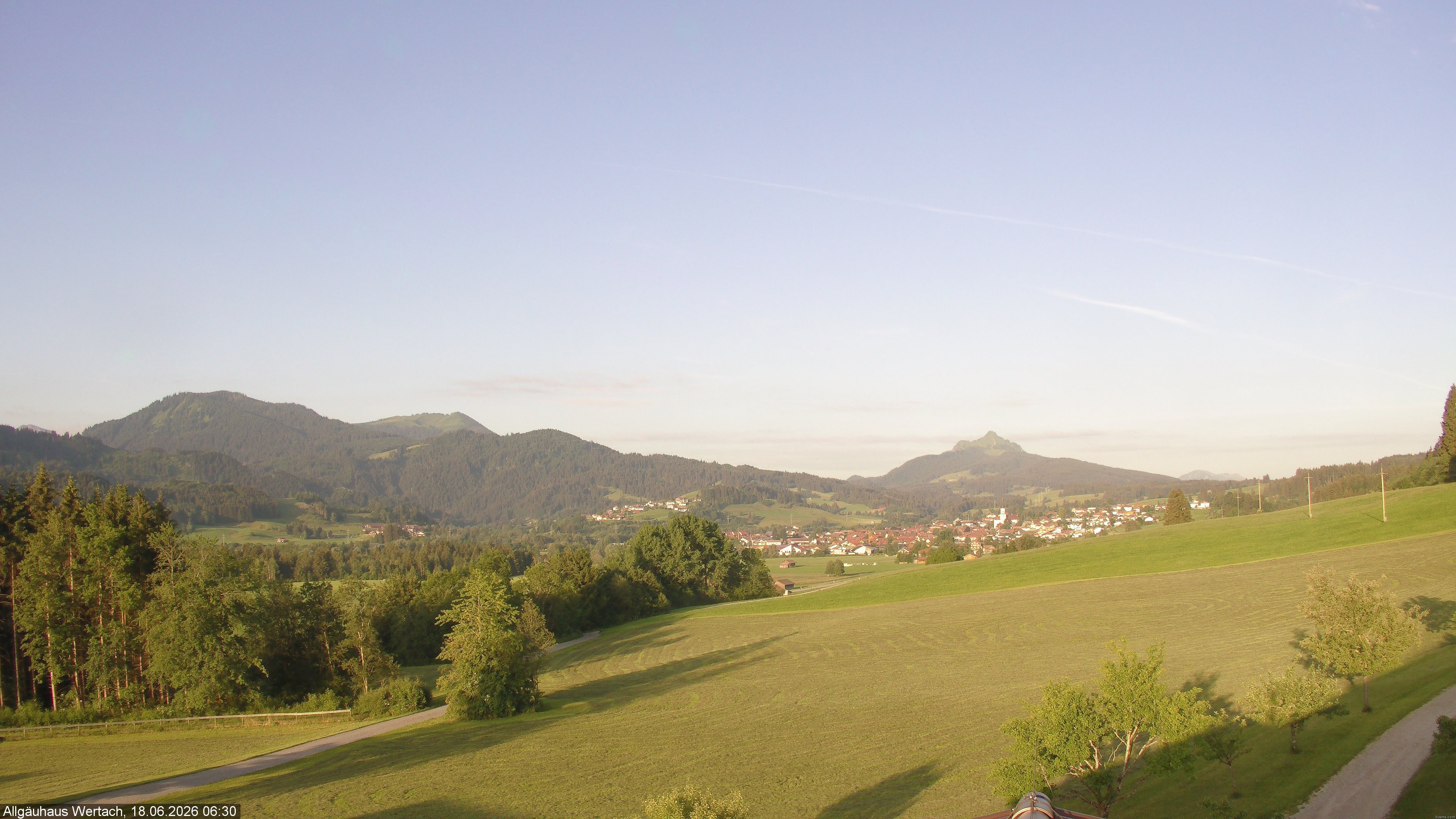 Archiv Foto Webcam Wertach - Allgäuhaus
