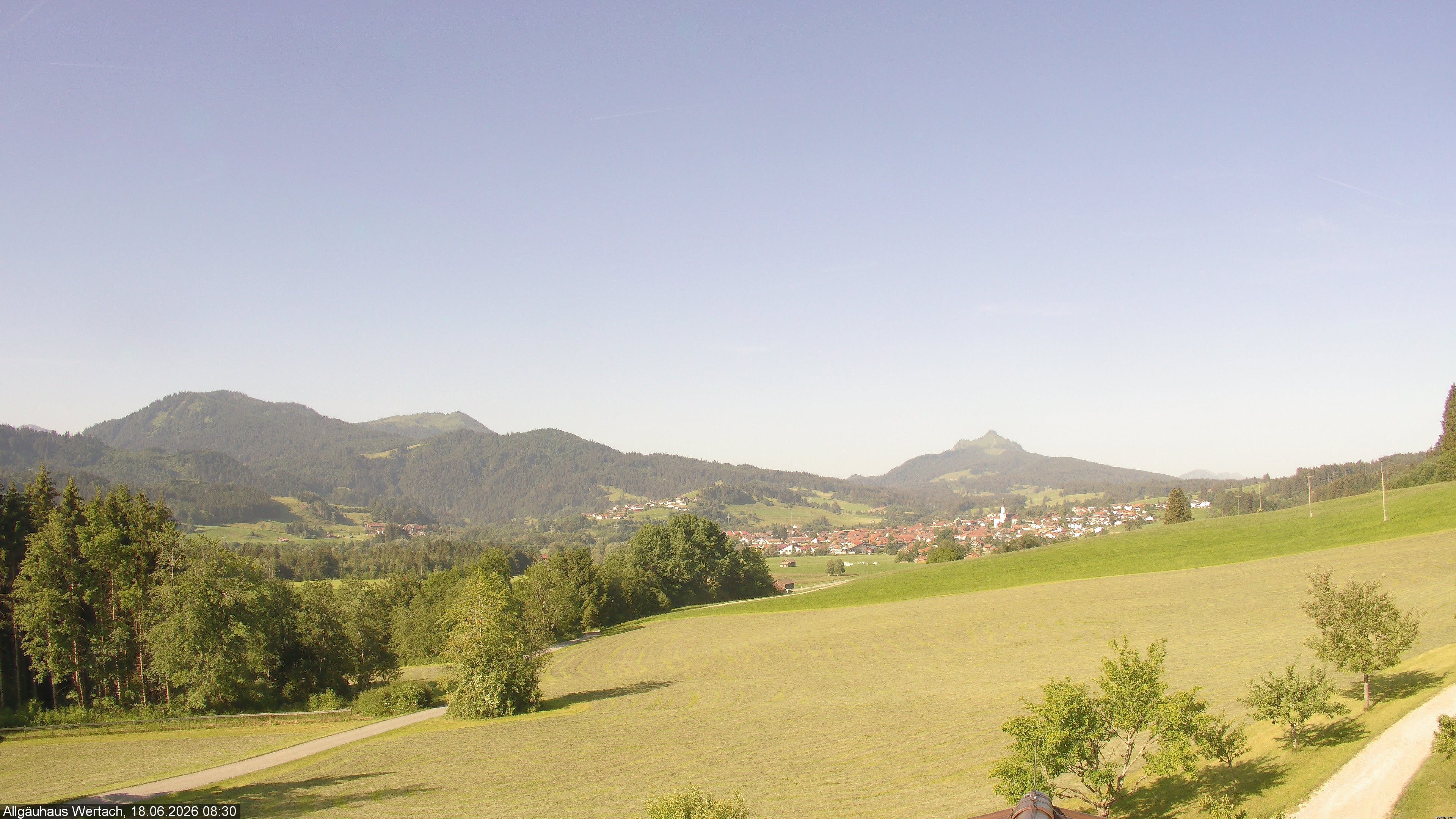 Archiv Foto Webcam Wertach - Allgäuhaus