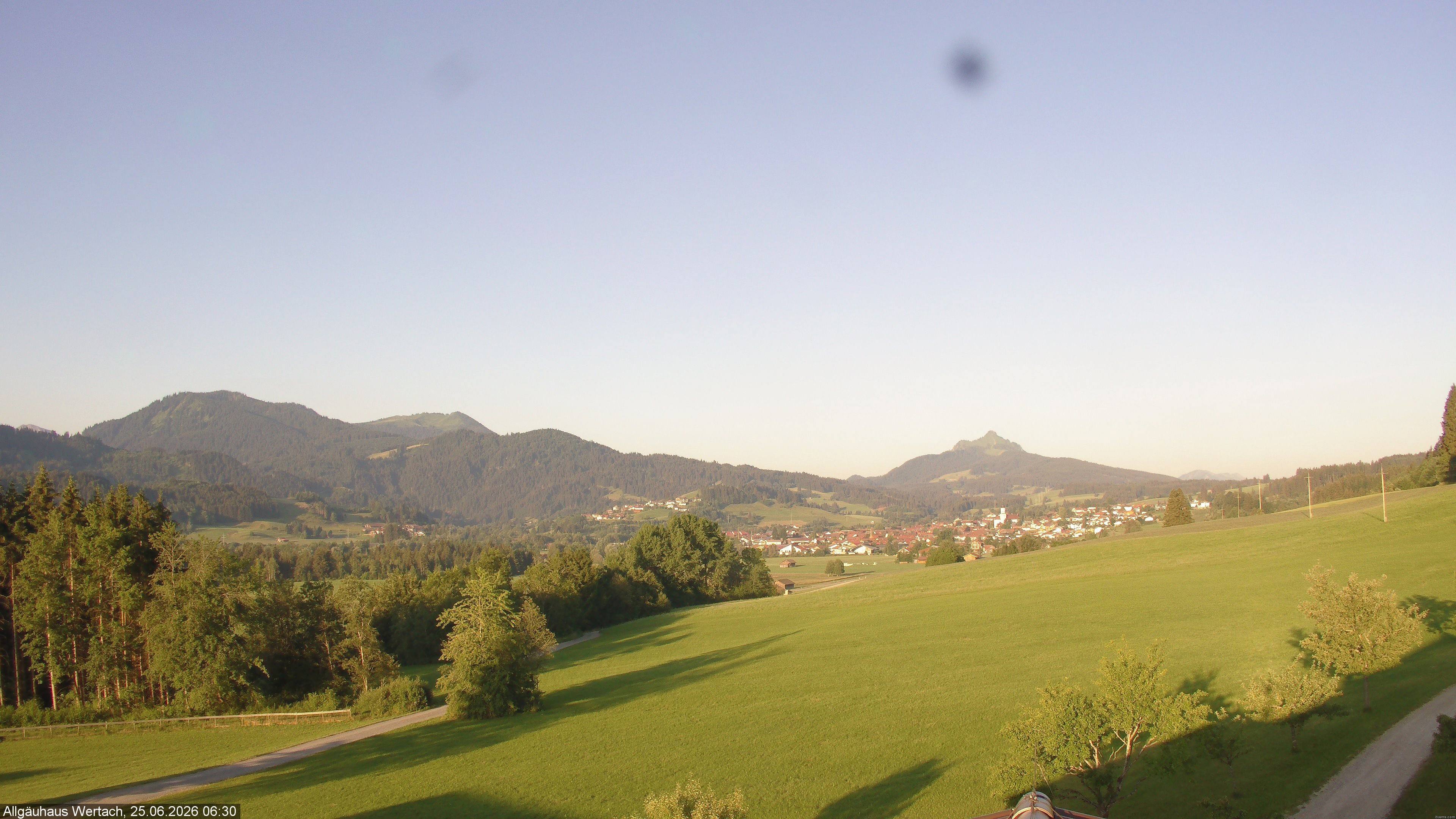 Archiv Foto Webcam Wertach - Allgäuhaus