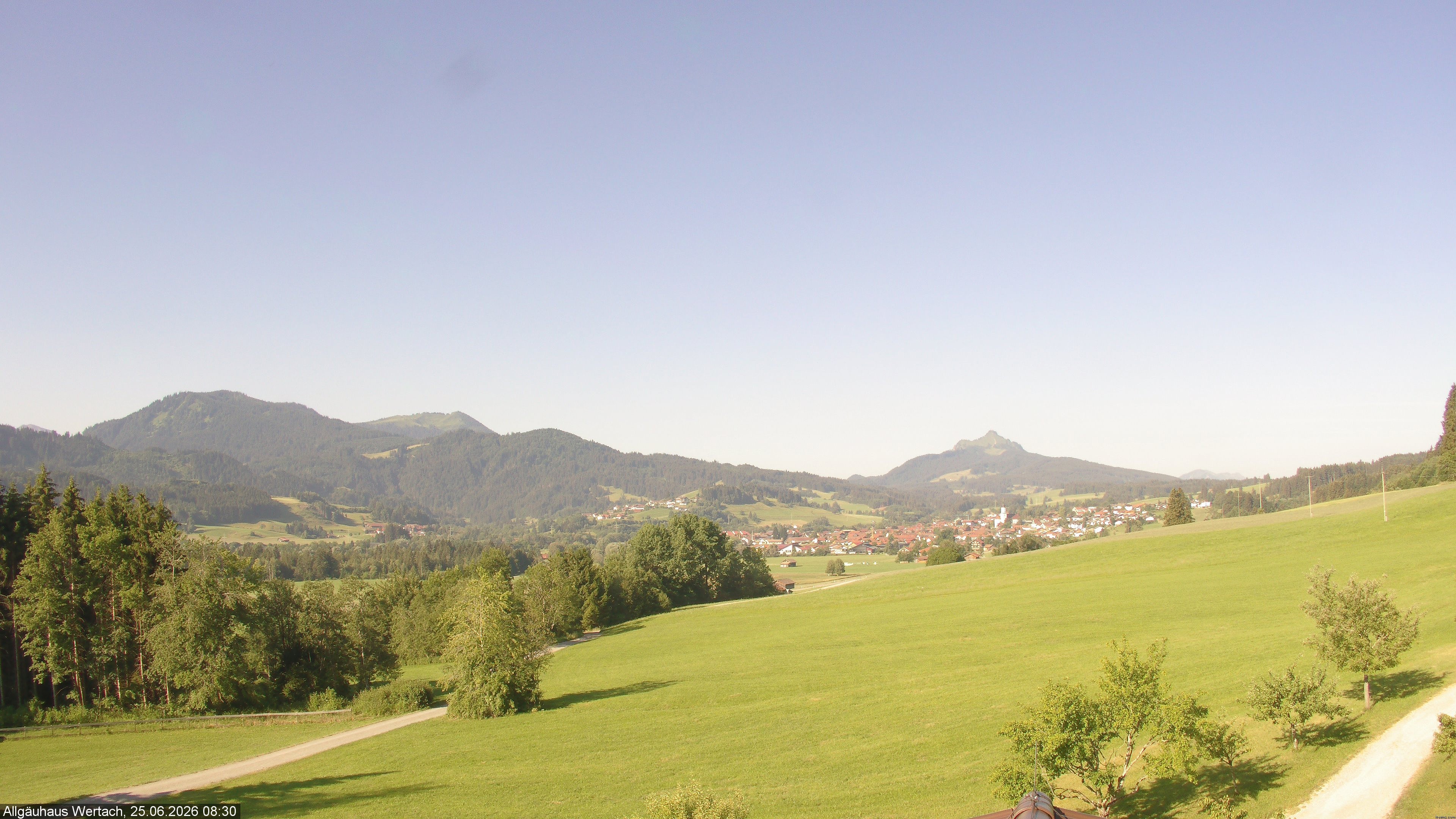 Archiv Foto Webcam Wertach - Allgäuhaus