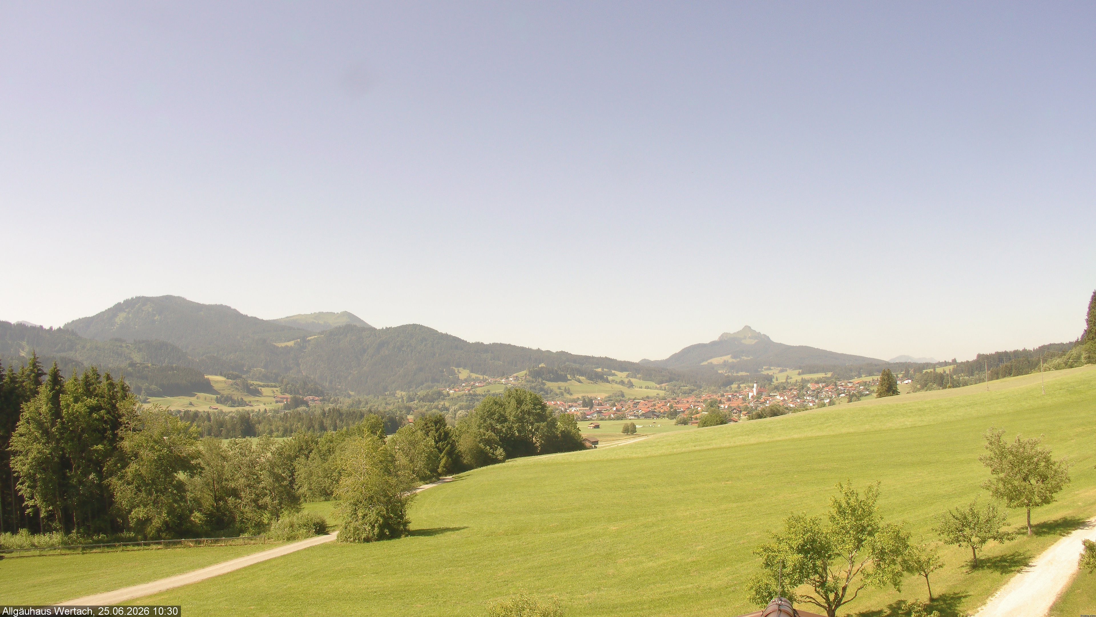 Archiv Foto Webcam Wertach - Allgäuhaus