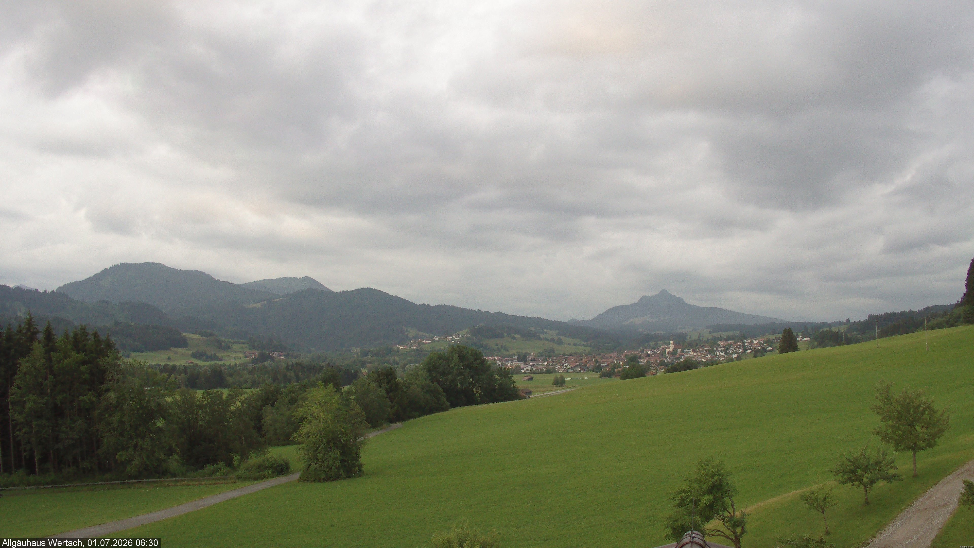 Archiv Foto Webcam Wertach - Allgäuhaus