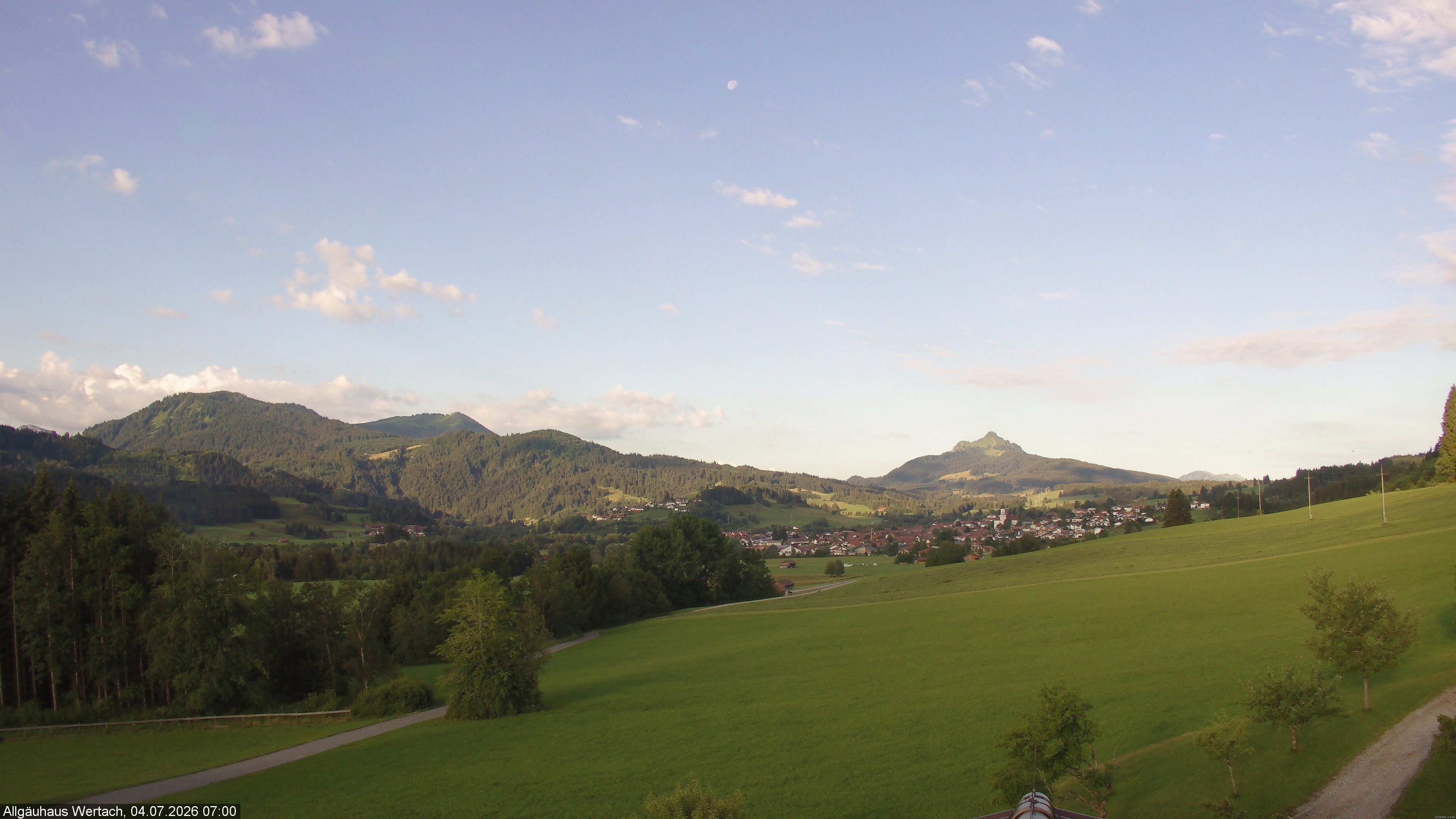 Archiv Foto Webcam Wertach - Allgäuhaus