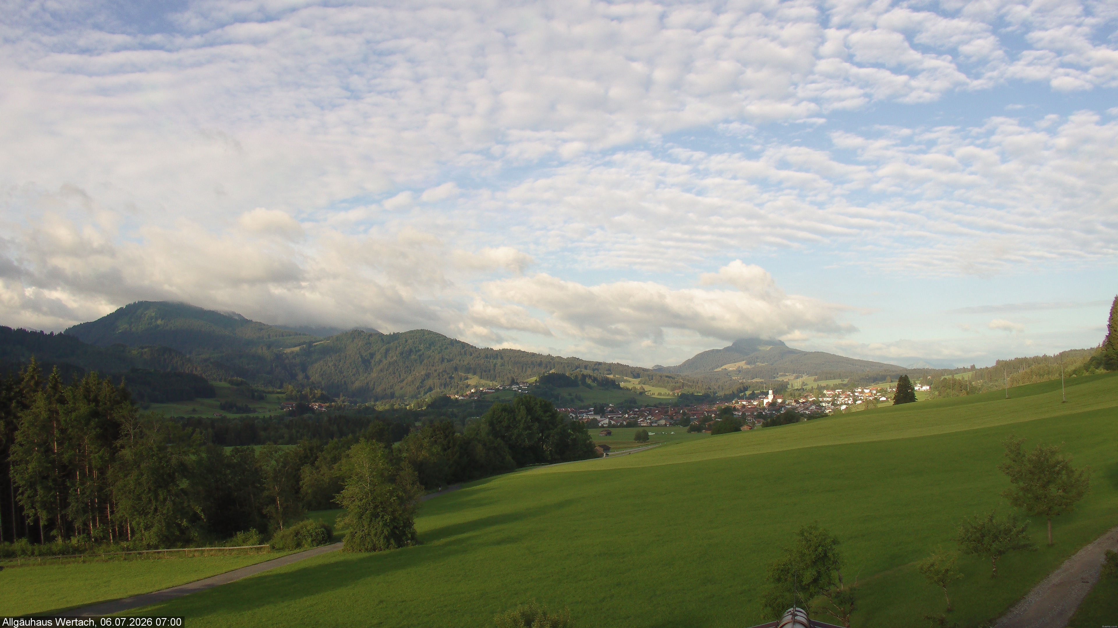 Archiv Foto Webcam Wertach - Allgäuhaus