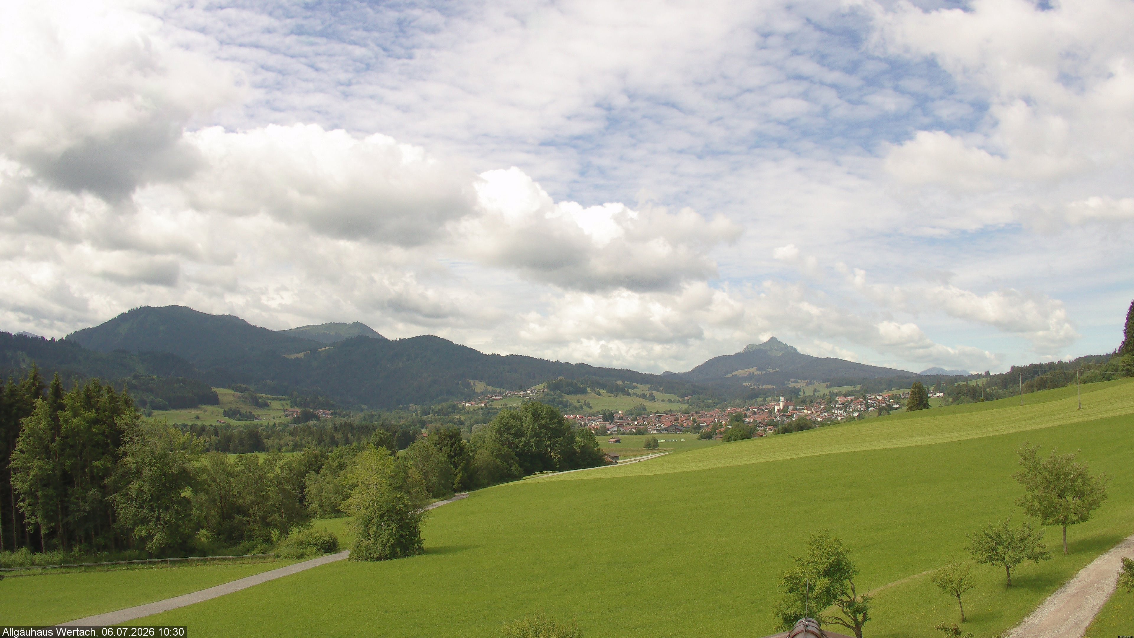 Archiv Foto Webcam Wertach - Allgäuhaus