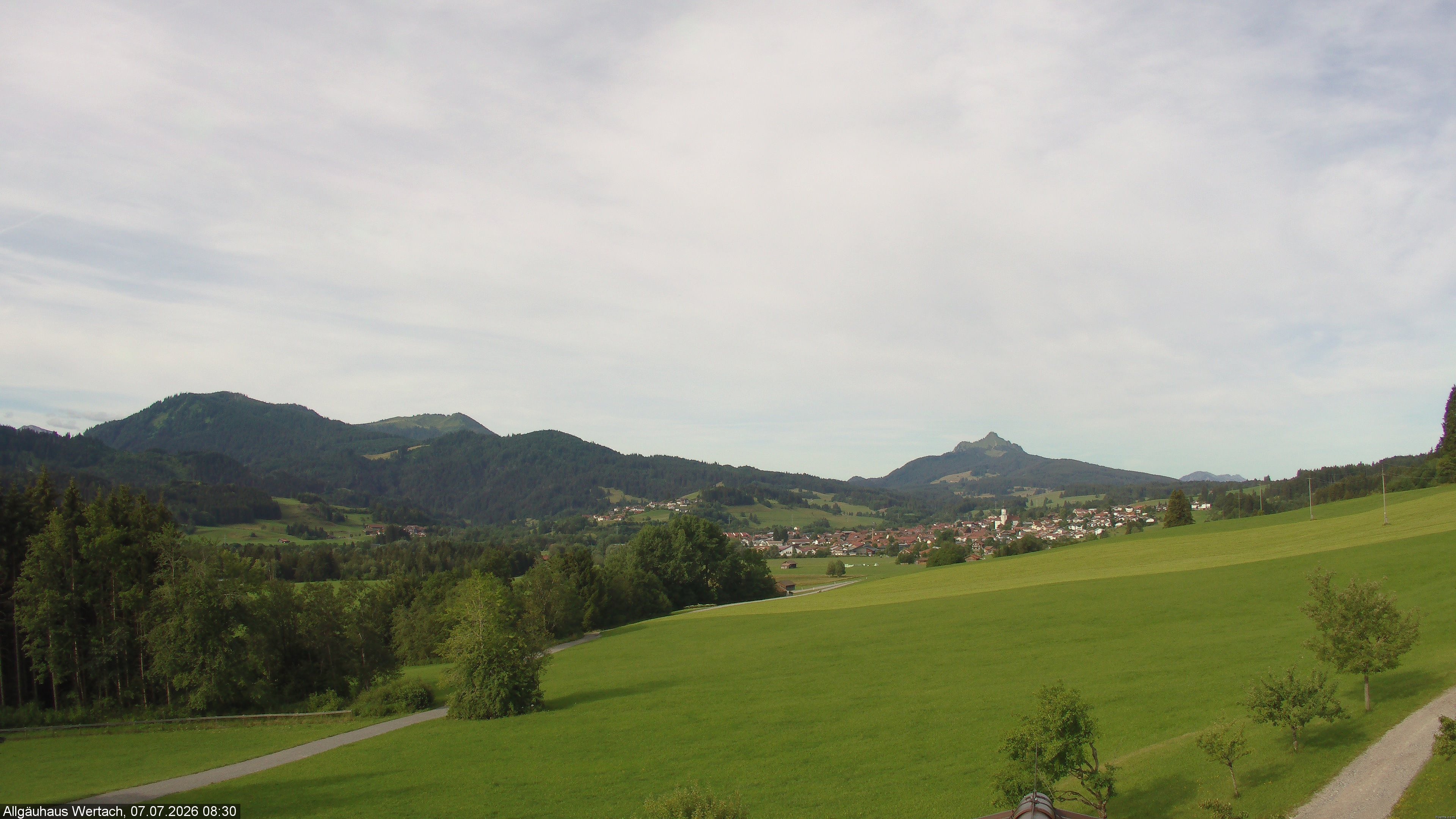 Archiv Foto Webcam Wertach - Allgäuhaus
