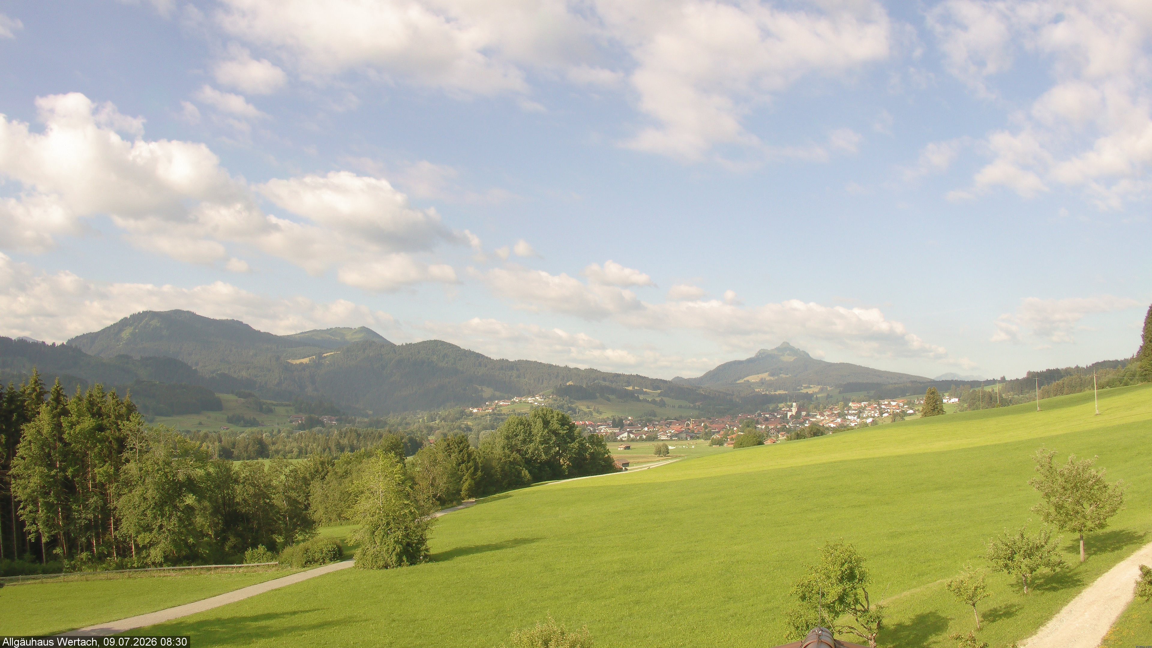 Archiv Foto Webcam Wertach - Allgäuhaus