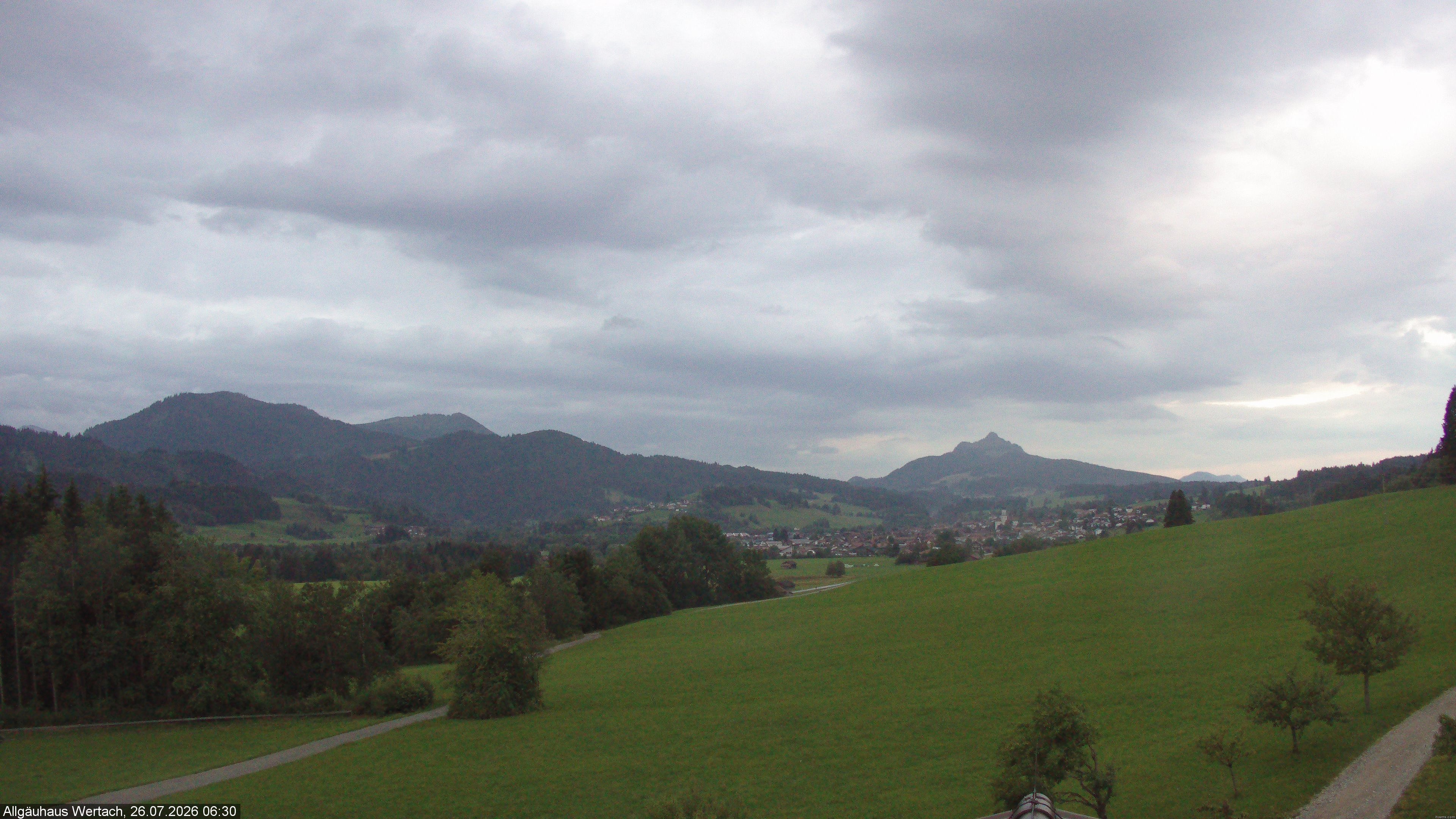 Archiv Foto Webcam Wertach - Allgäuhaus