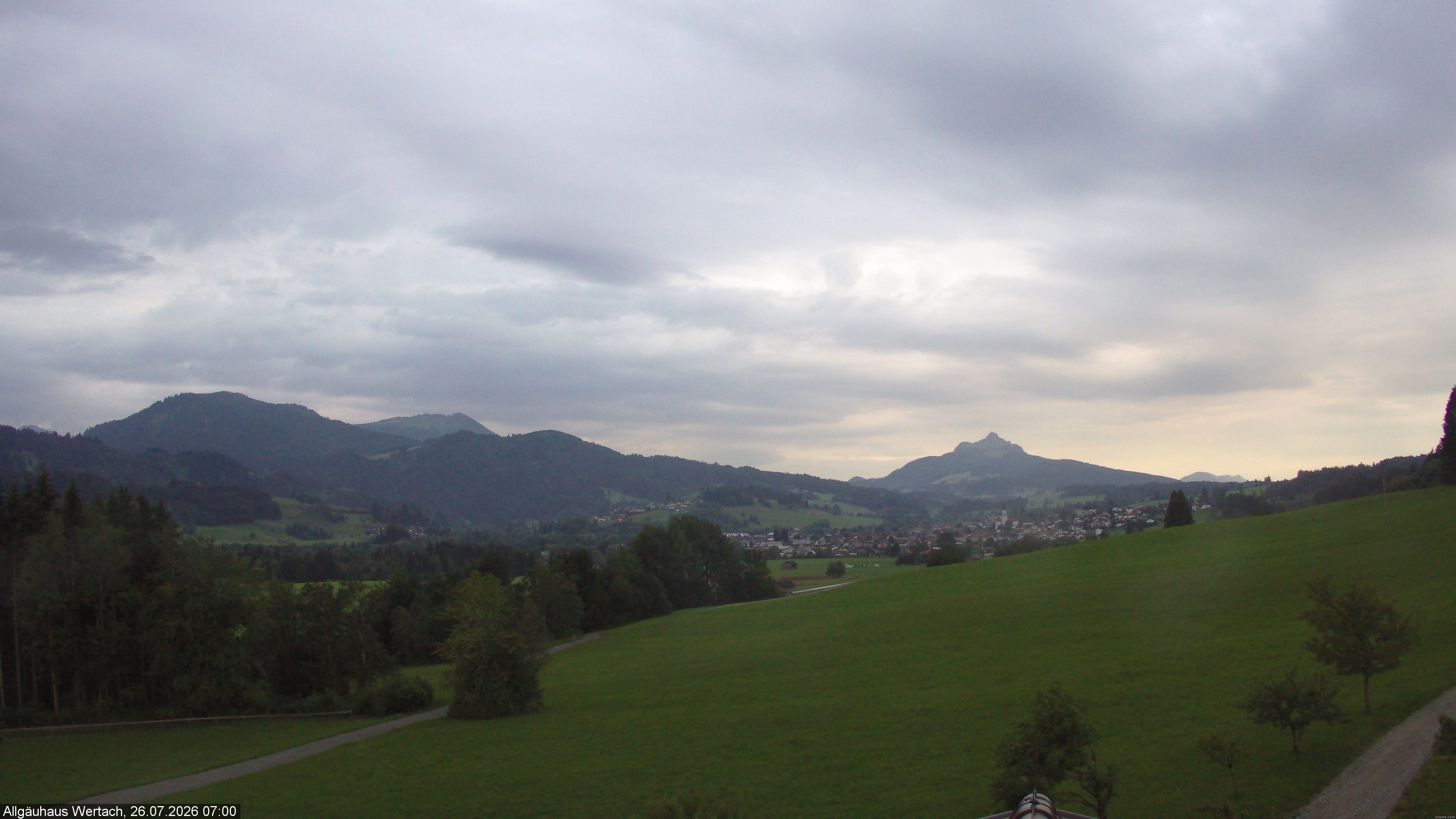 Archiv Foto Webcam Wertach - Allgäuhaus