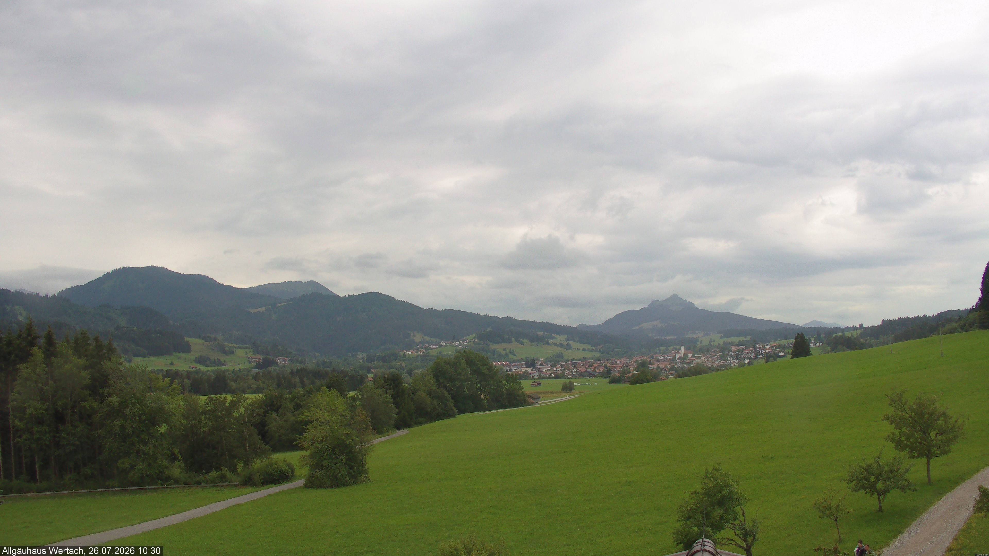 Archiv Foto Webcam Wertach - Allgäuhaus
