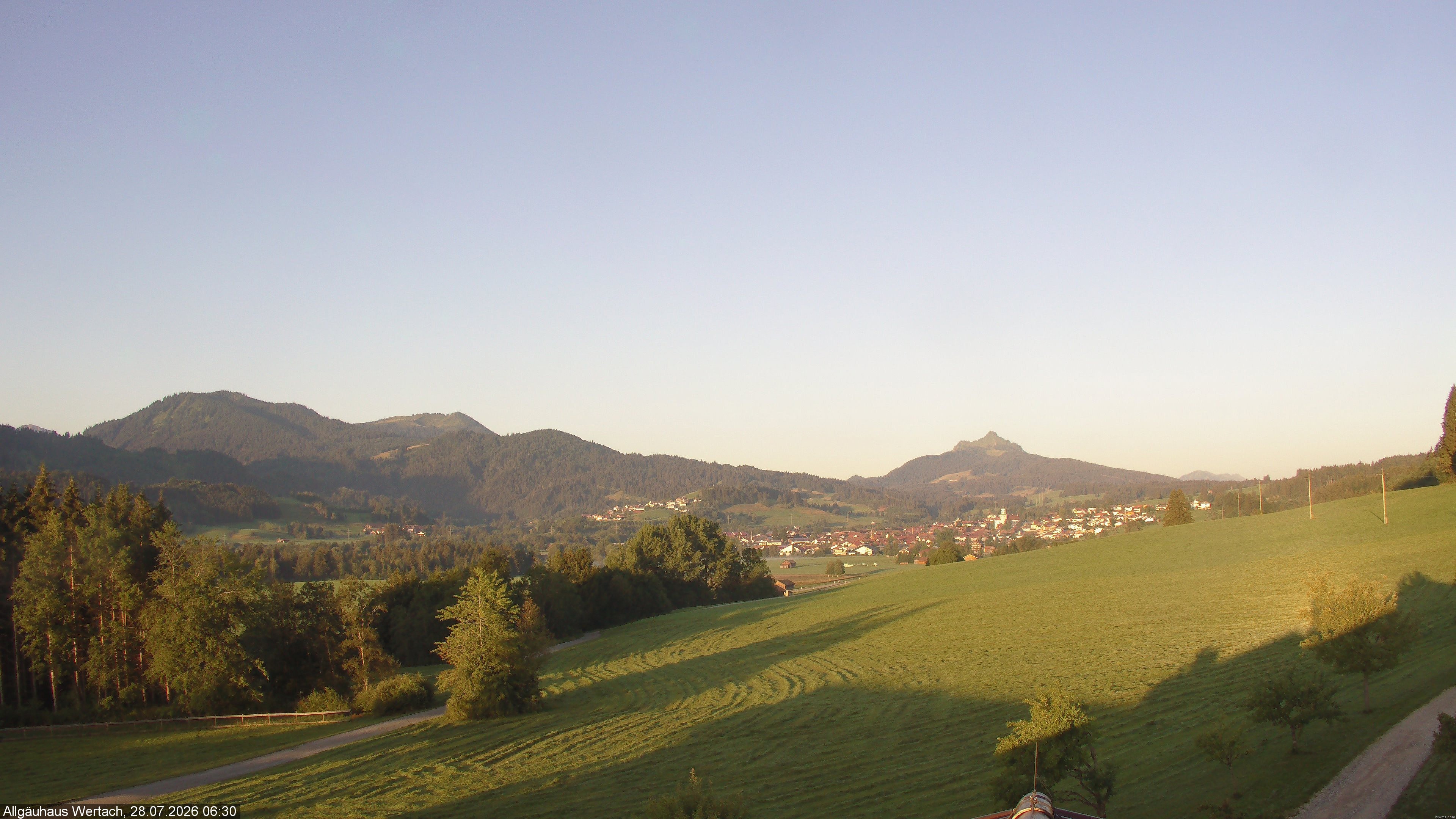 Archiv Foto Webcam Wertach - Allgäuhaus