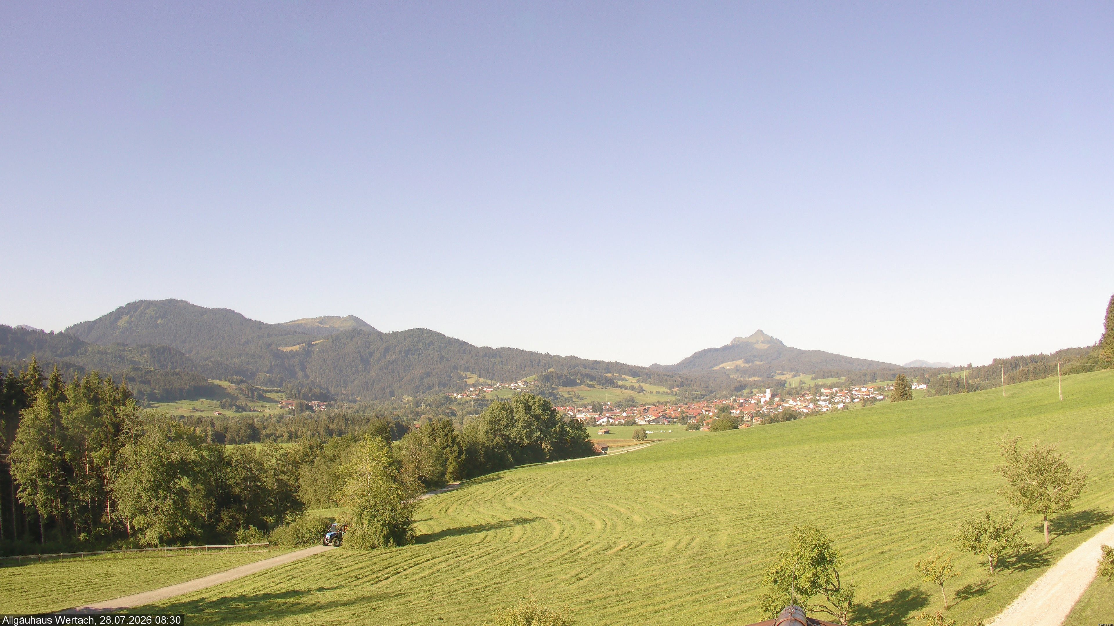 Archiv Foto Webcam Wertach - Allgäuhaus
