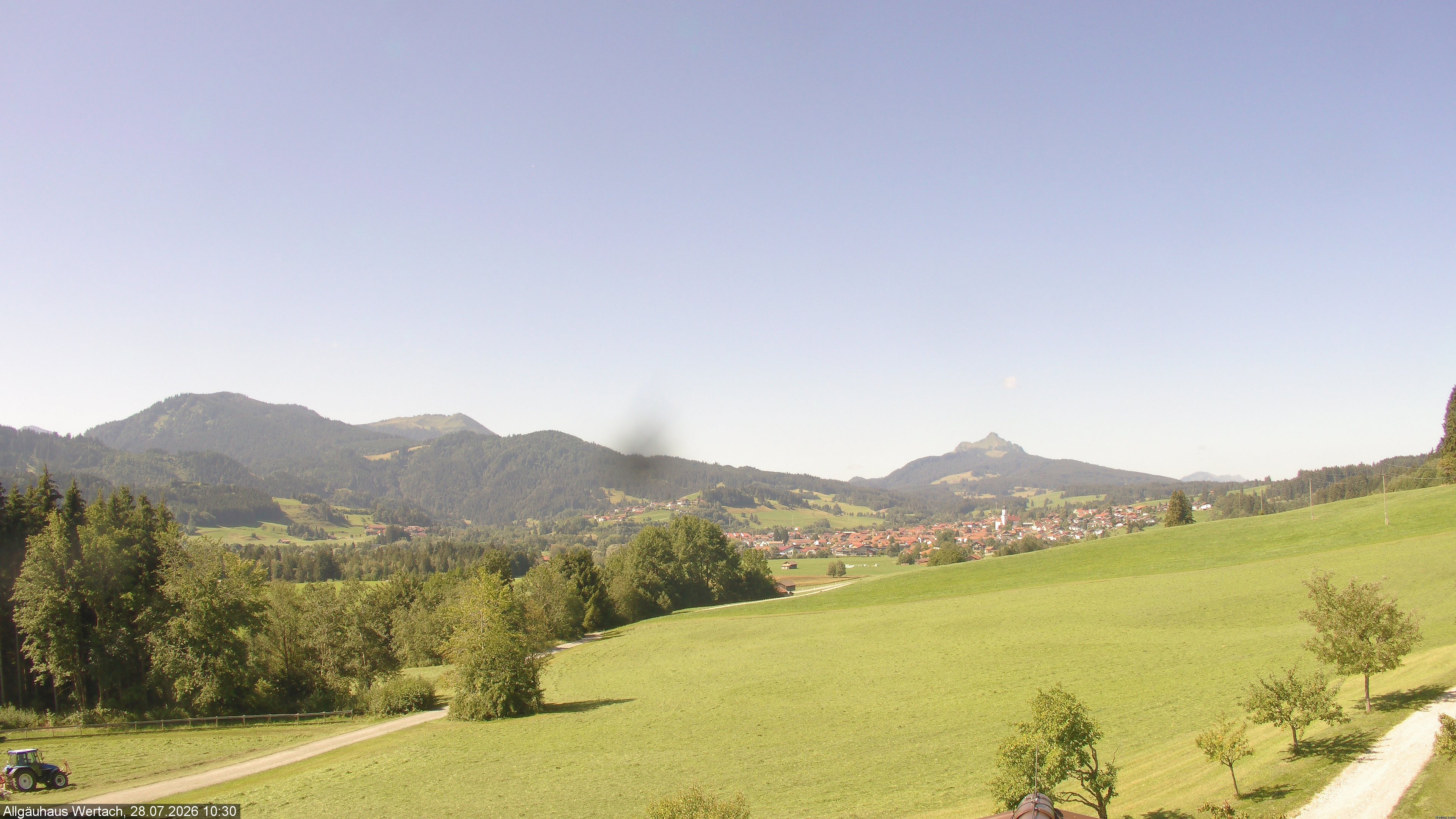 Archiv Foto Webcam Wertach - Allgäuhaus