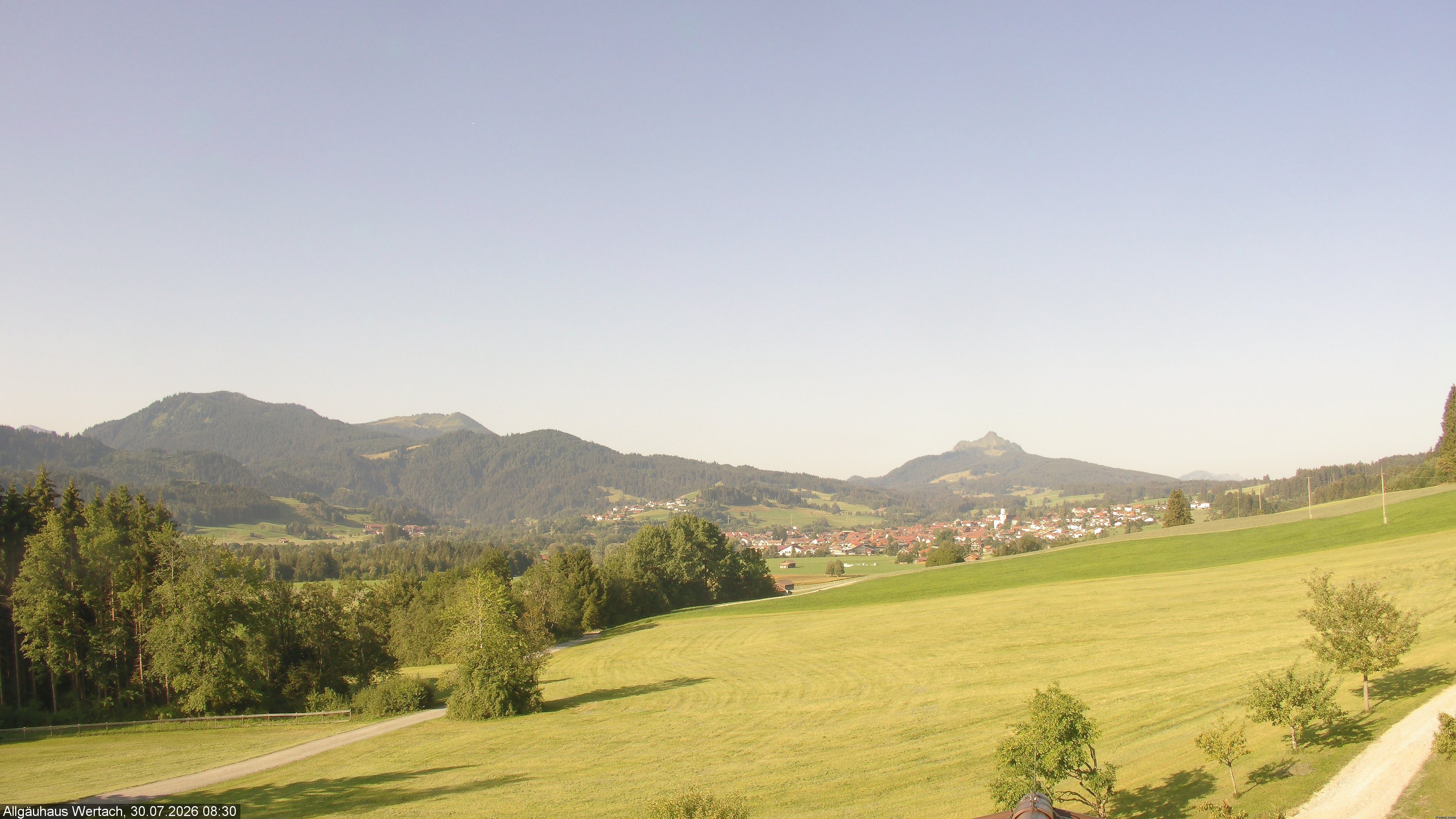 Archiv Foto Webcam Wertach - Allgäuhaus