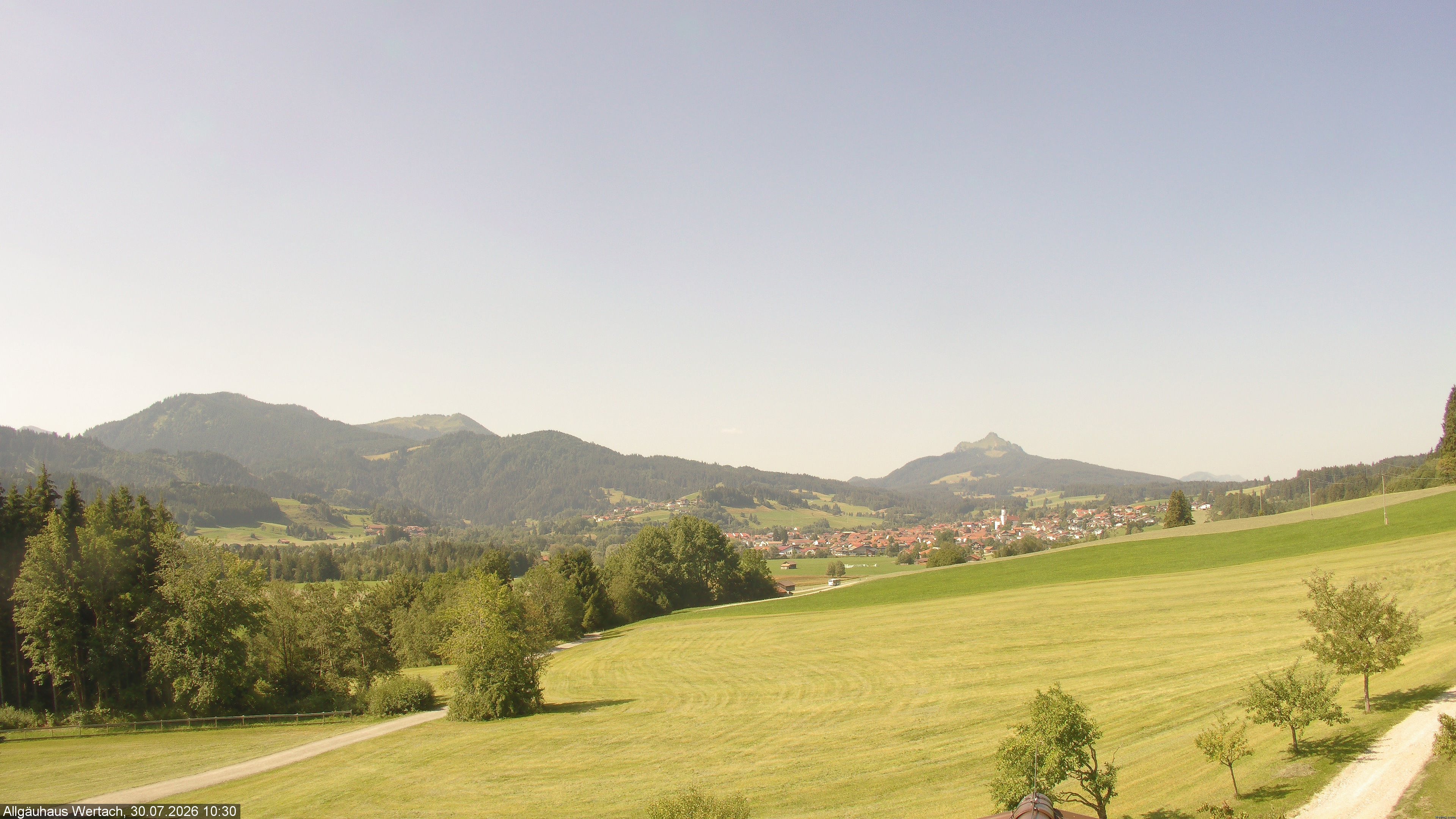 Archiv Foto Webcam Wertach - Allgäuhaus